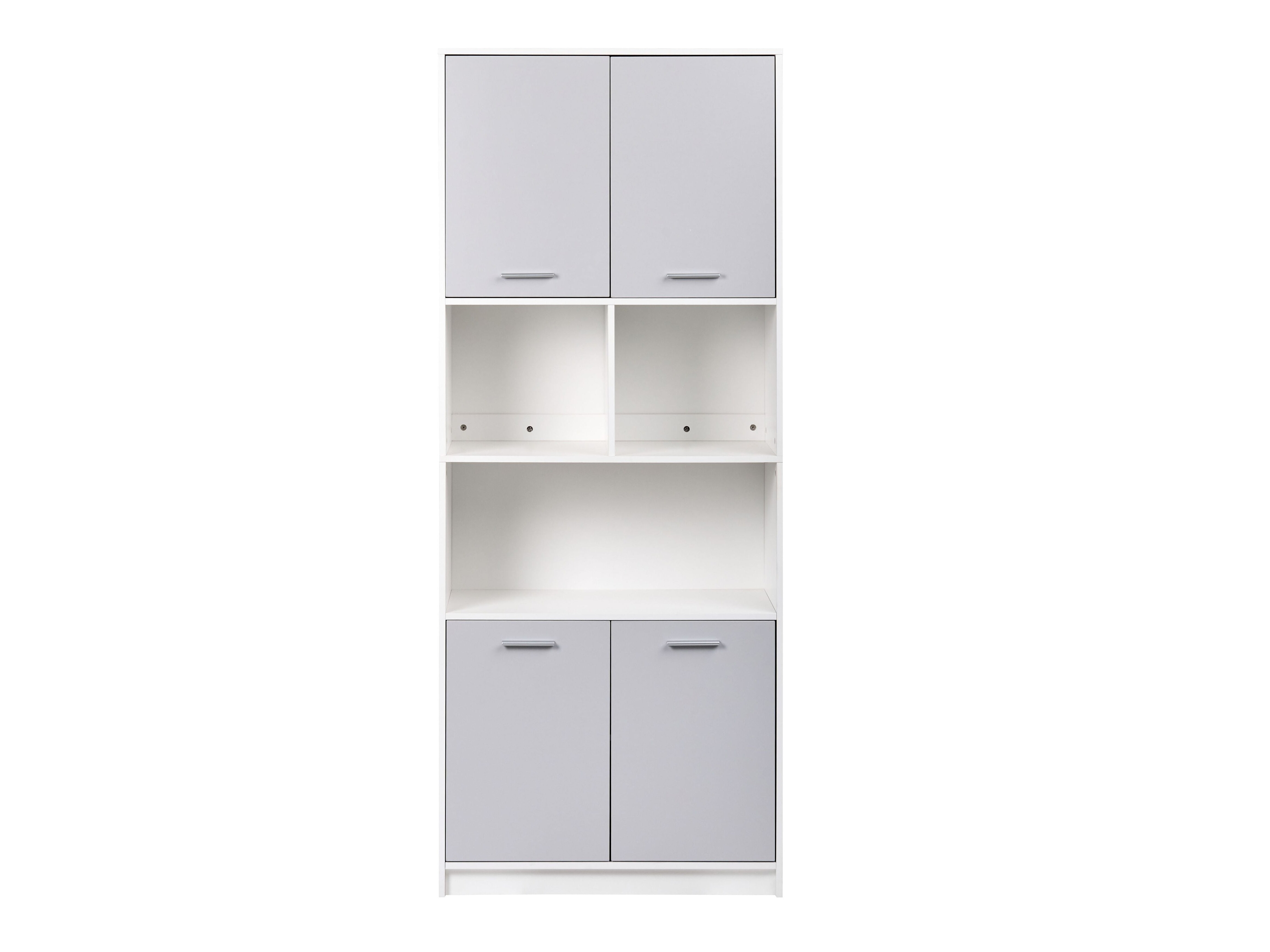 Polica Catferu 111 (Belo + Sivo)