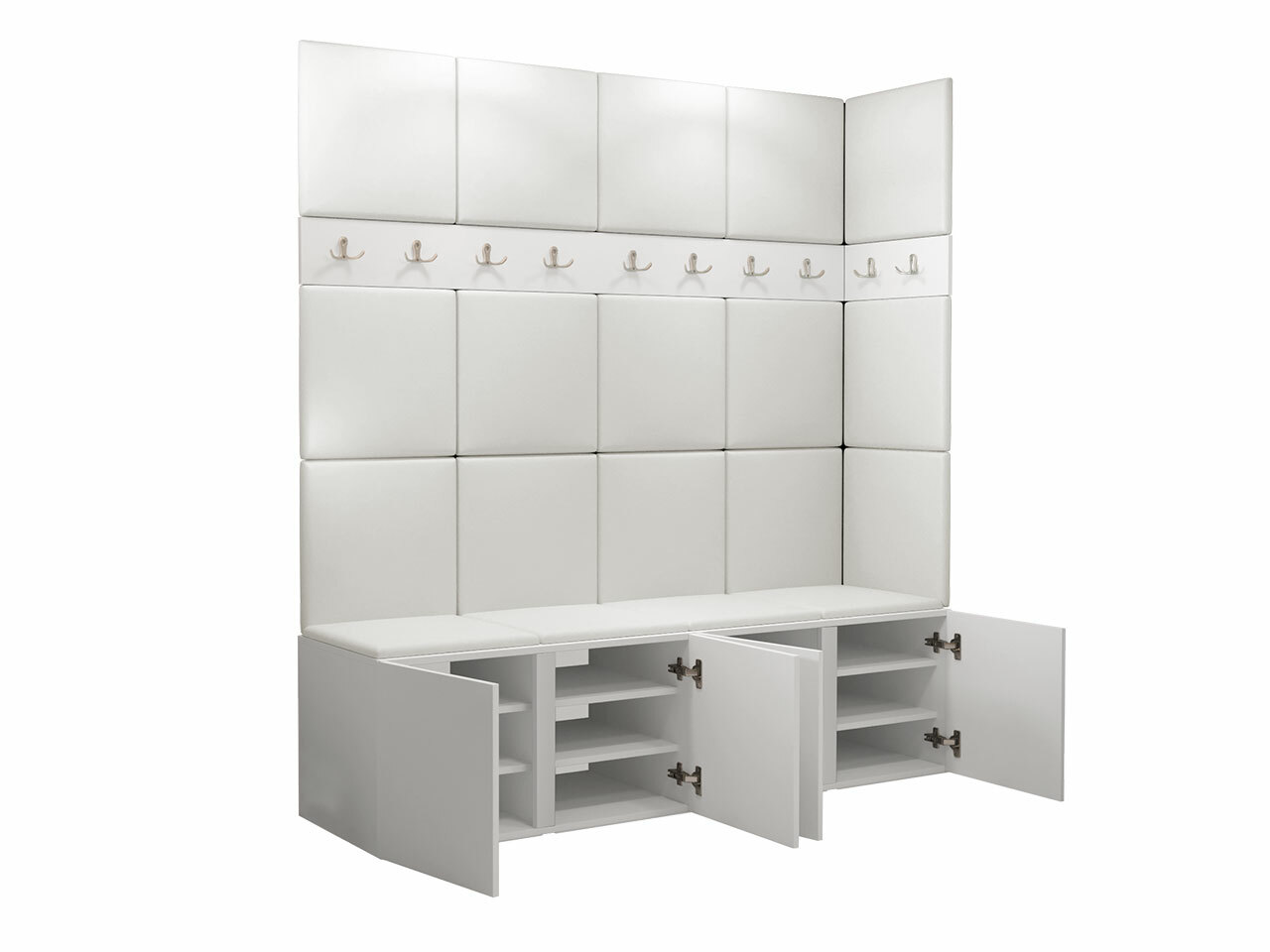 Set za hodnik Pinis II (Belo)