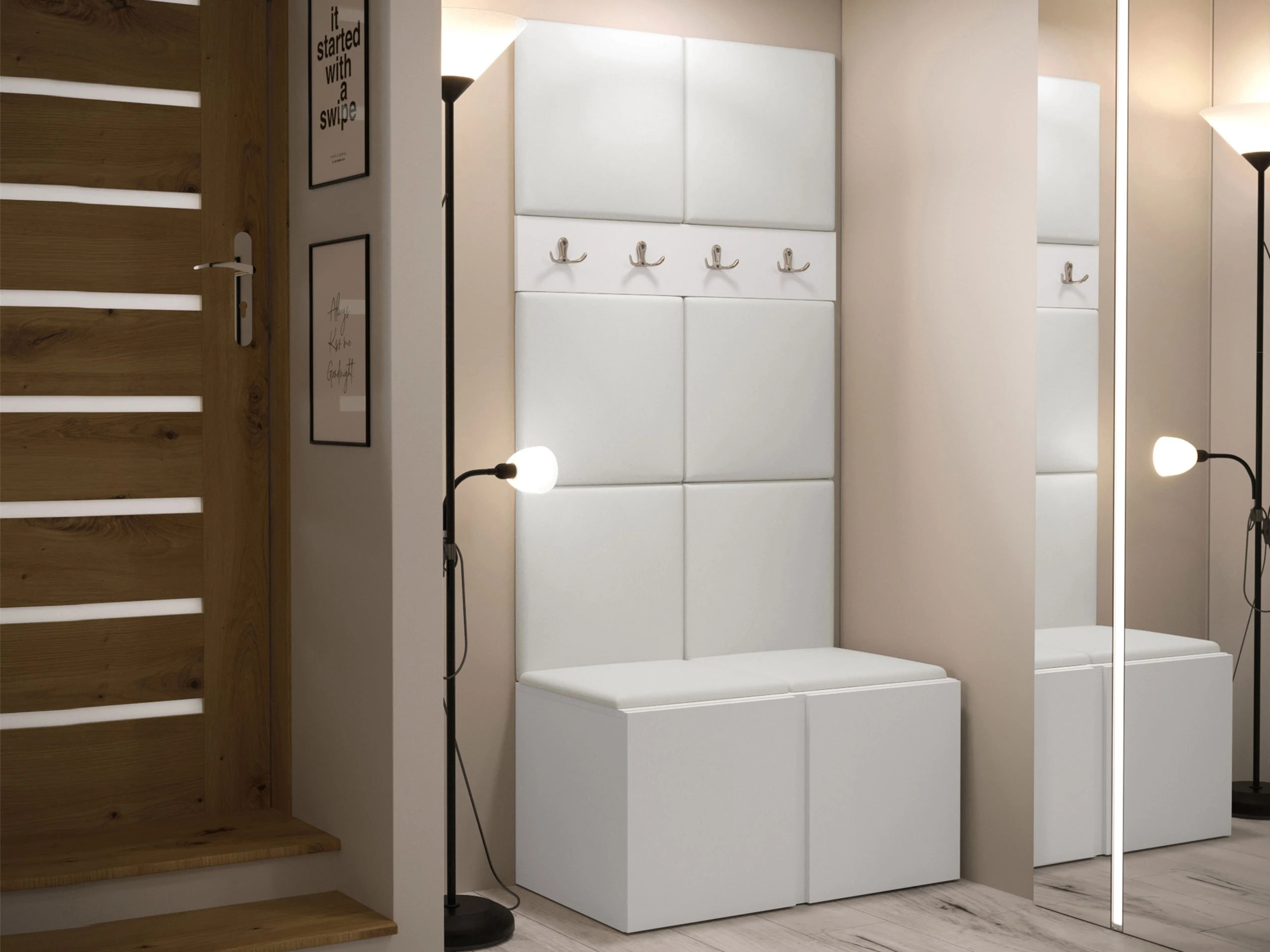 Set za hodnik Pinis IV (Eko-koža Soft 017)