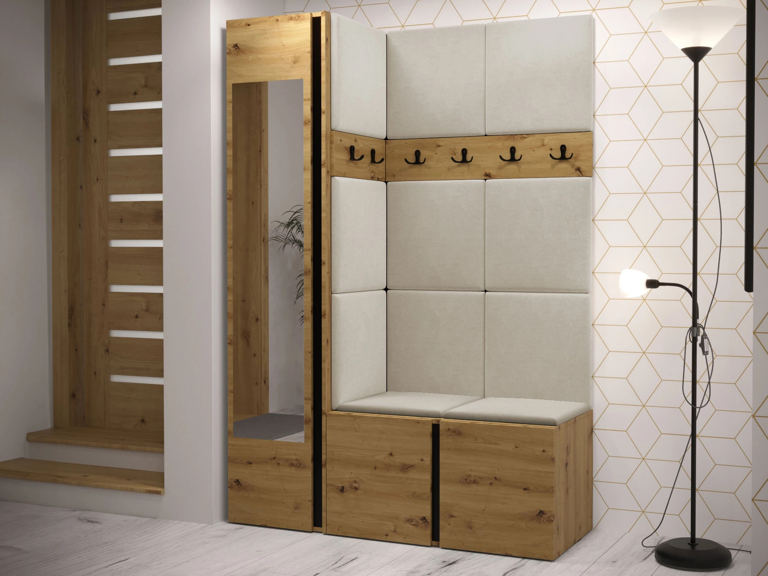 Set za hodnik Hartford 277 (Manila 02)