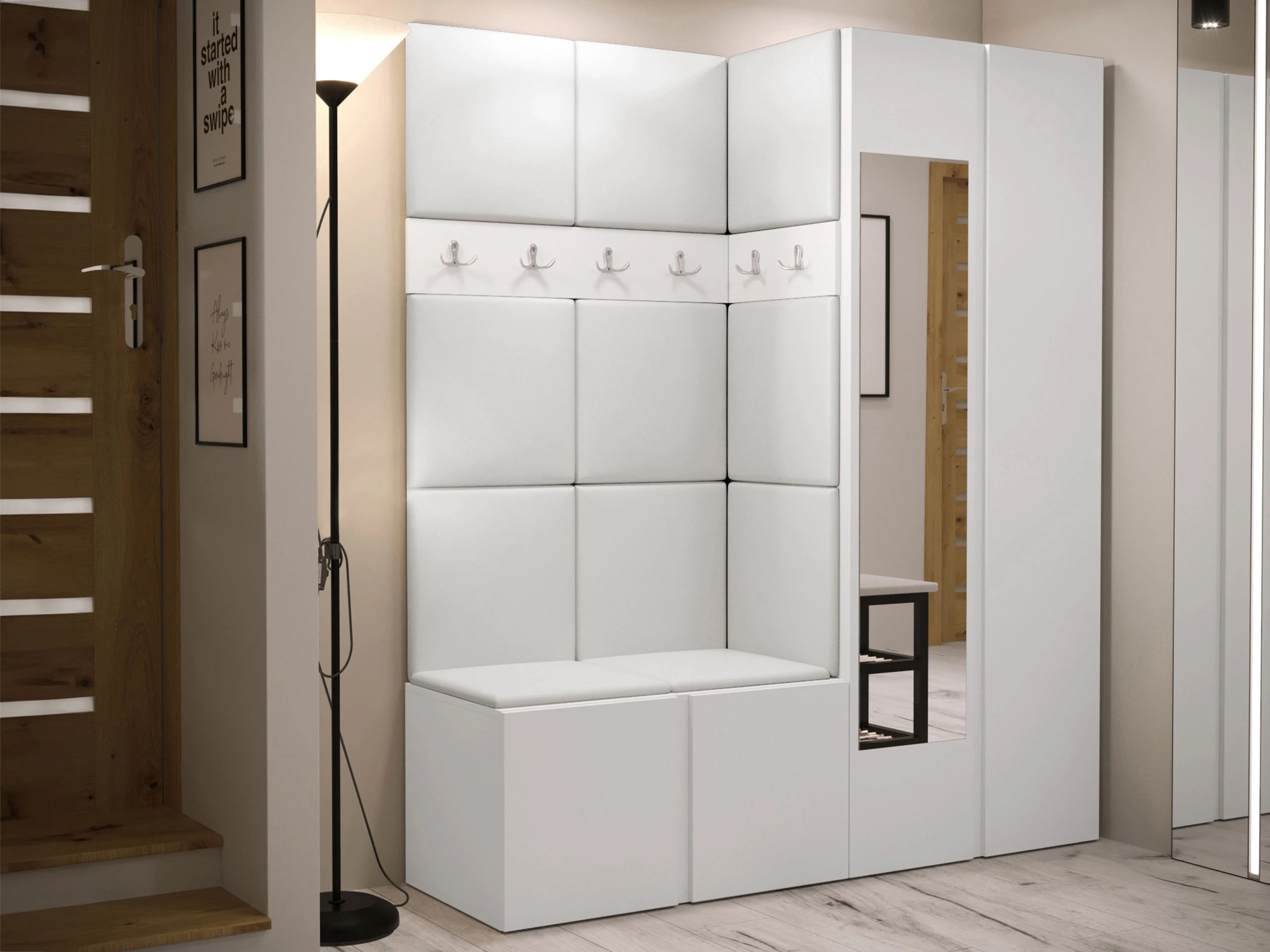 Set za hodnik Pinis X (Eko-koža Soft 017)