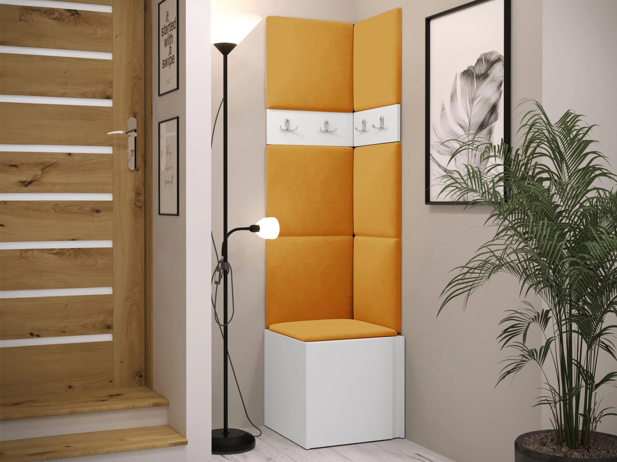 Set za hodnik Pinis XXI (Belo)