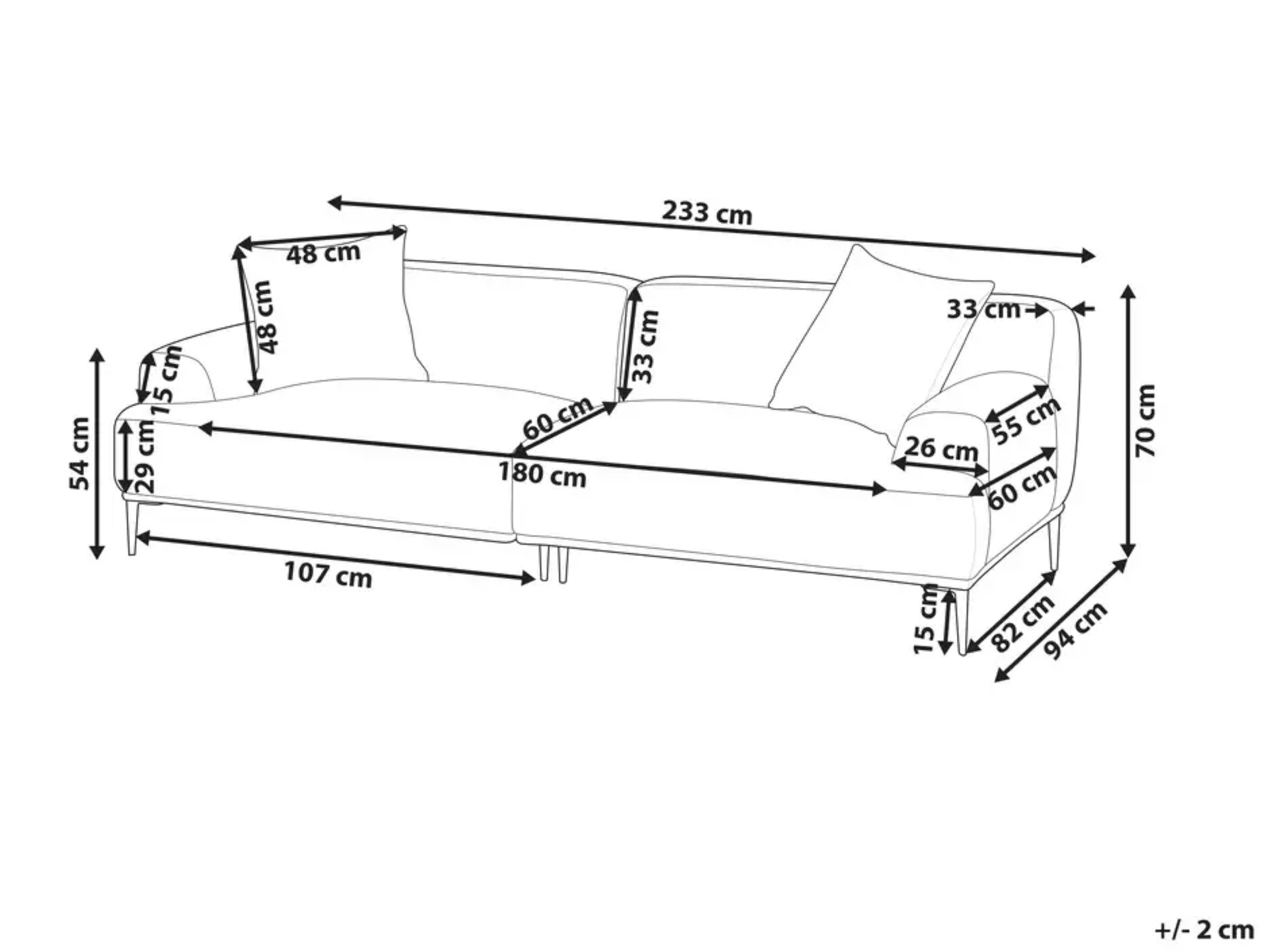 Sofa Berwyn 2406 (Zelena)
