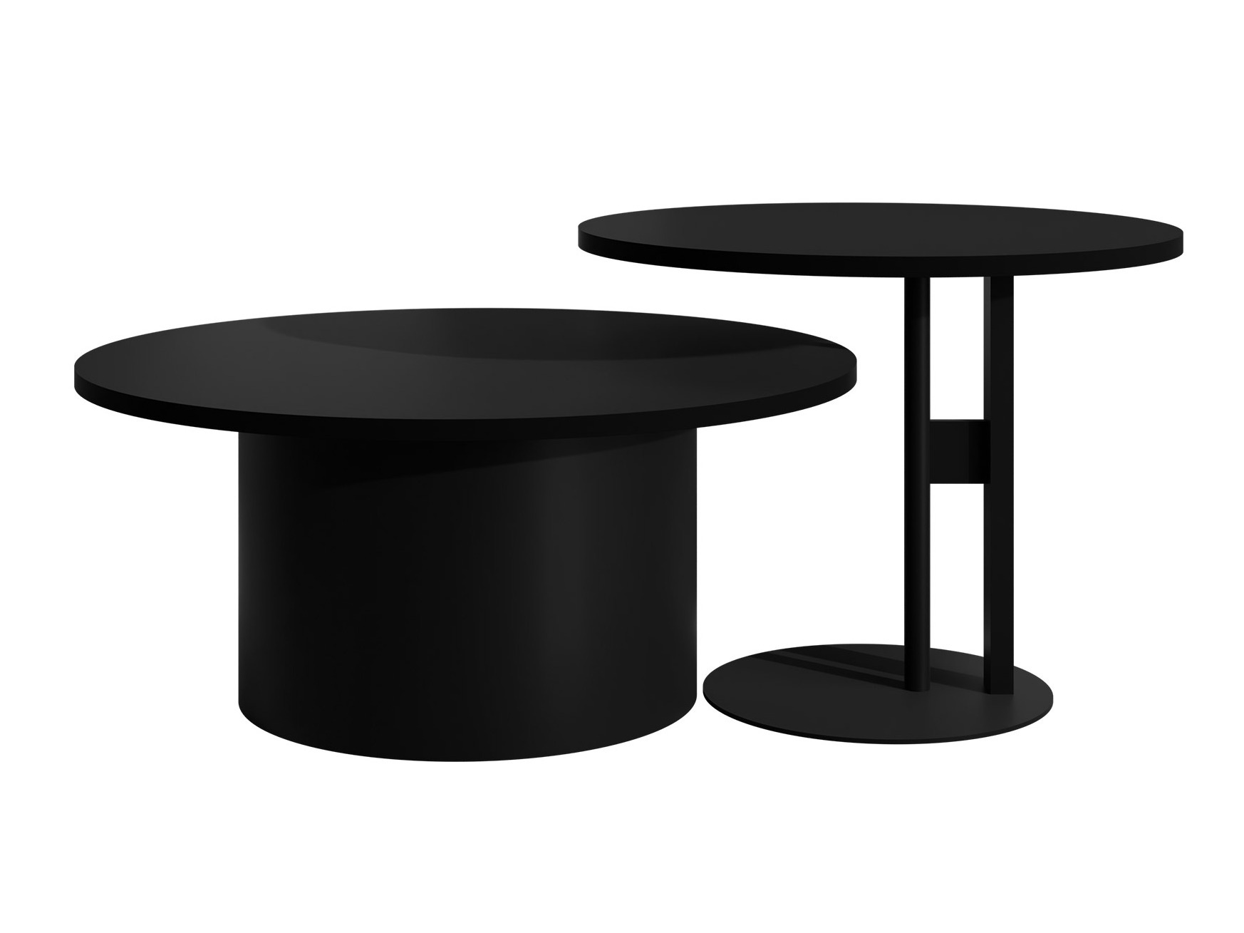 Set stočića za kafu Oswego 159 (Crno)