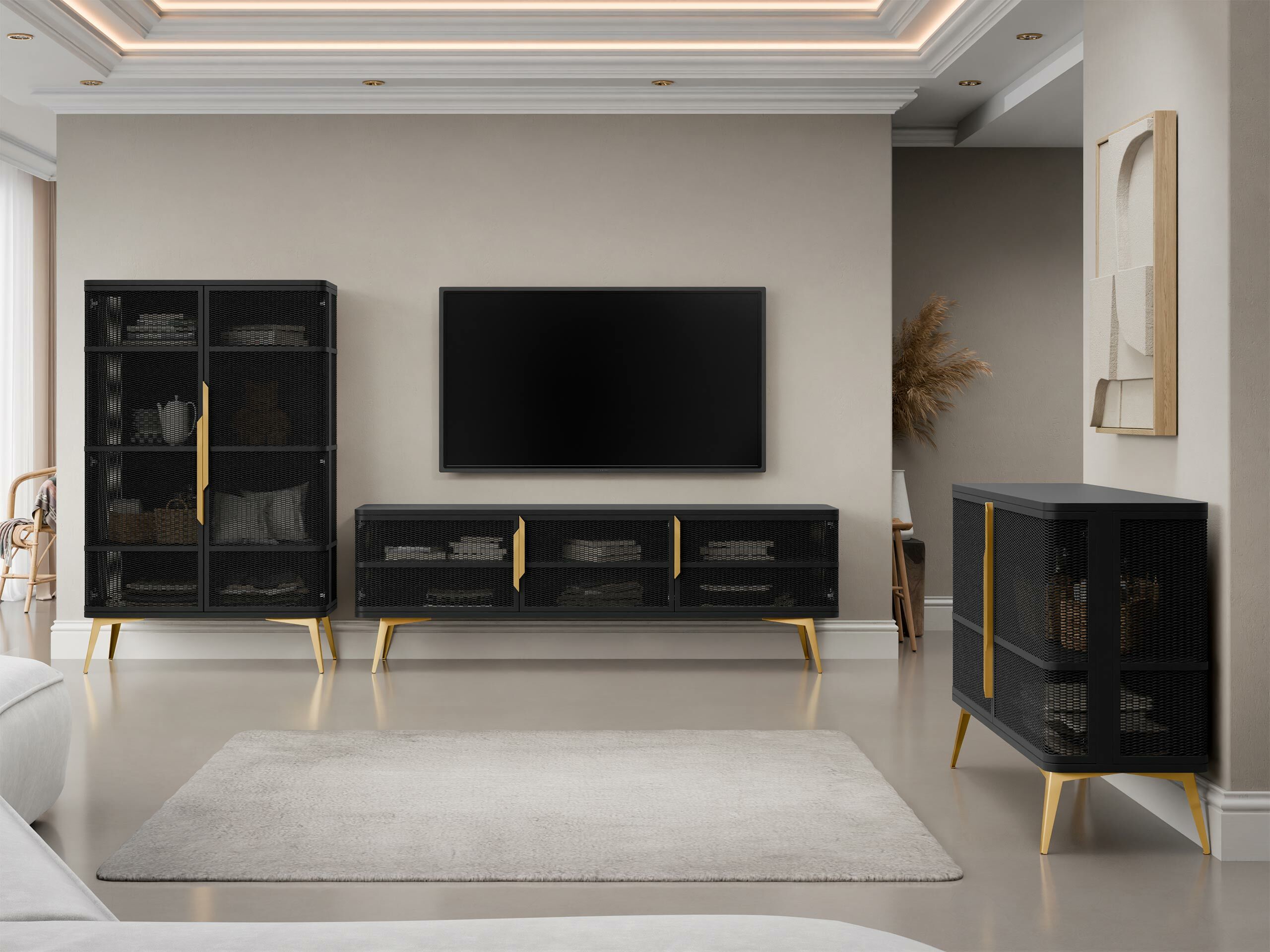 Ormarić Camfelo 100 (Crno)