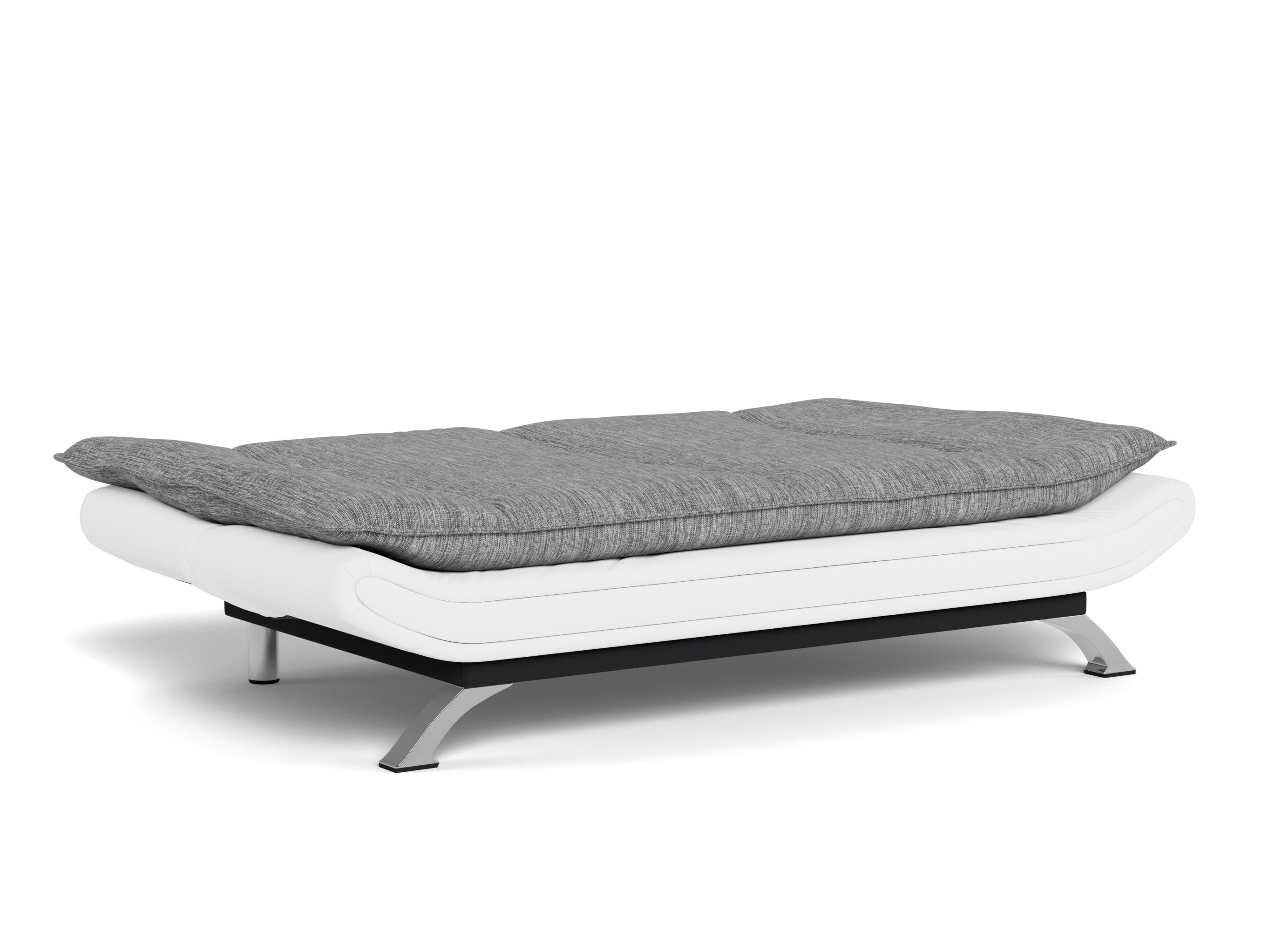 Sofa na razvlačenje Norsica 228 (Belo + Svetloosiva)