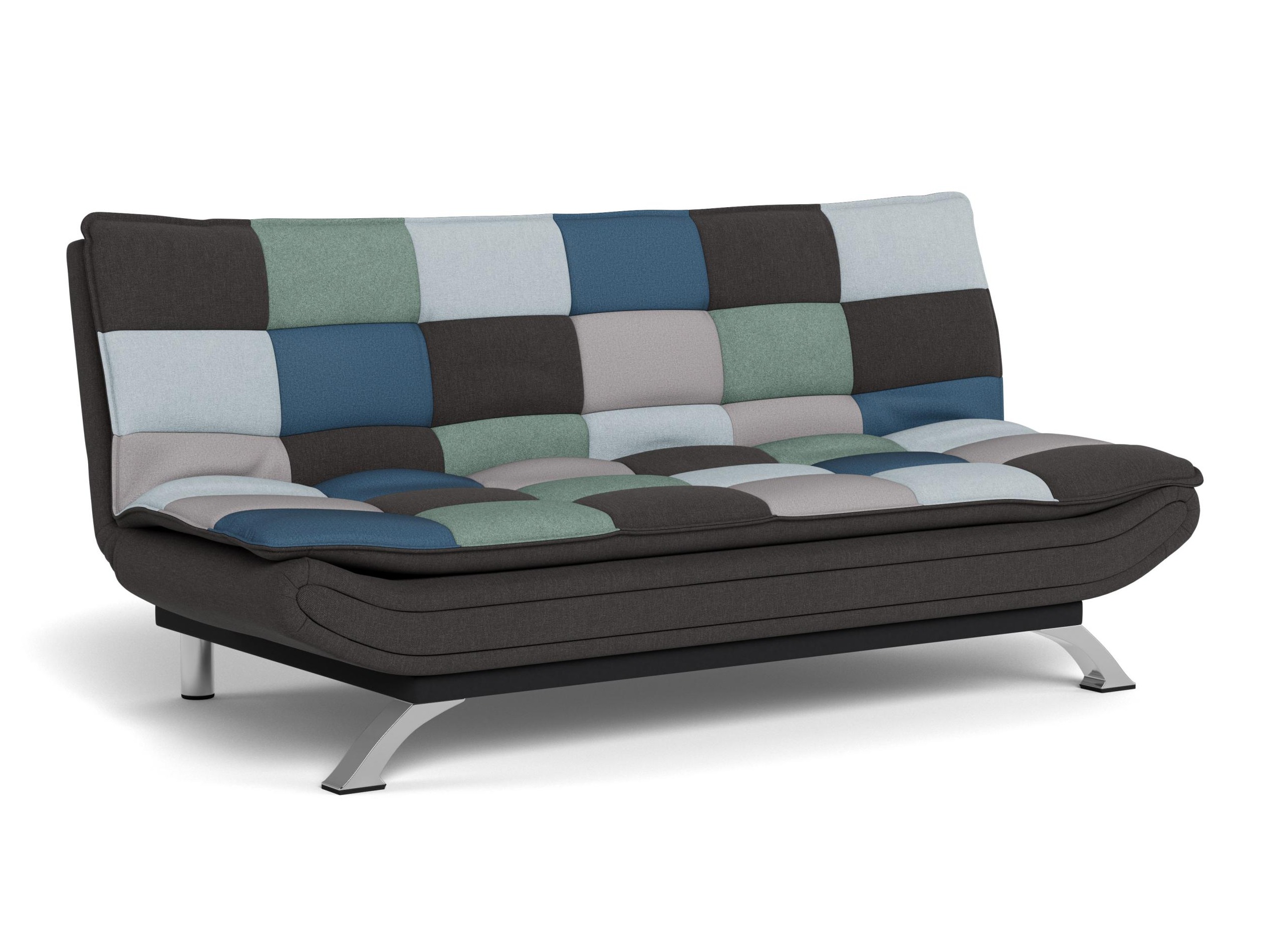 Sofa na razvlačenje Norsica 228 (Sivo + Plava)
