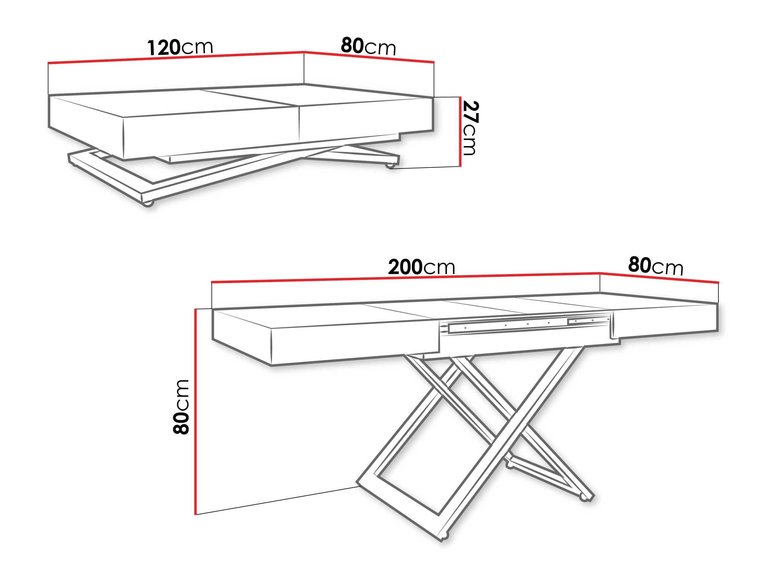 Modularni stočić za kafu Oswego 171