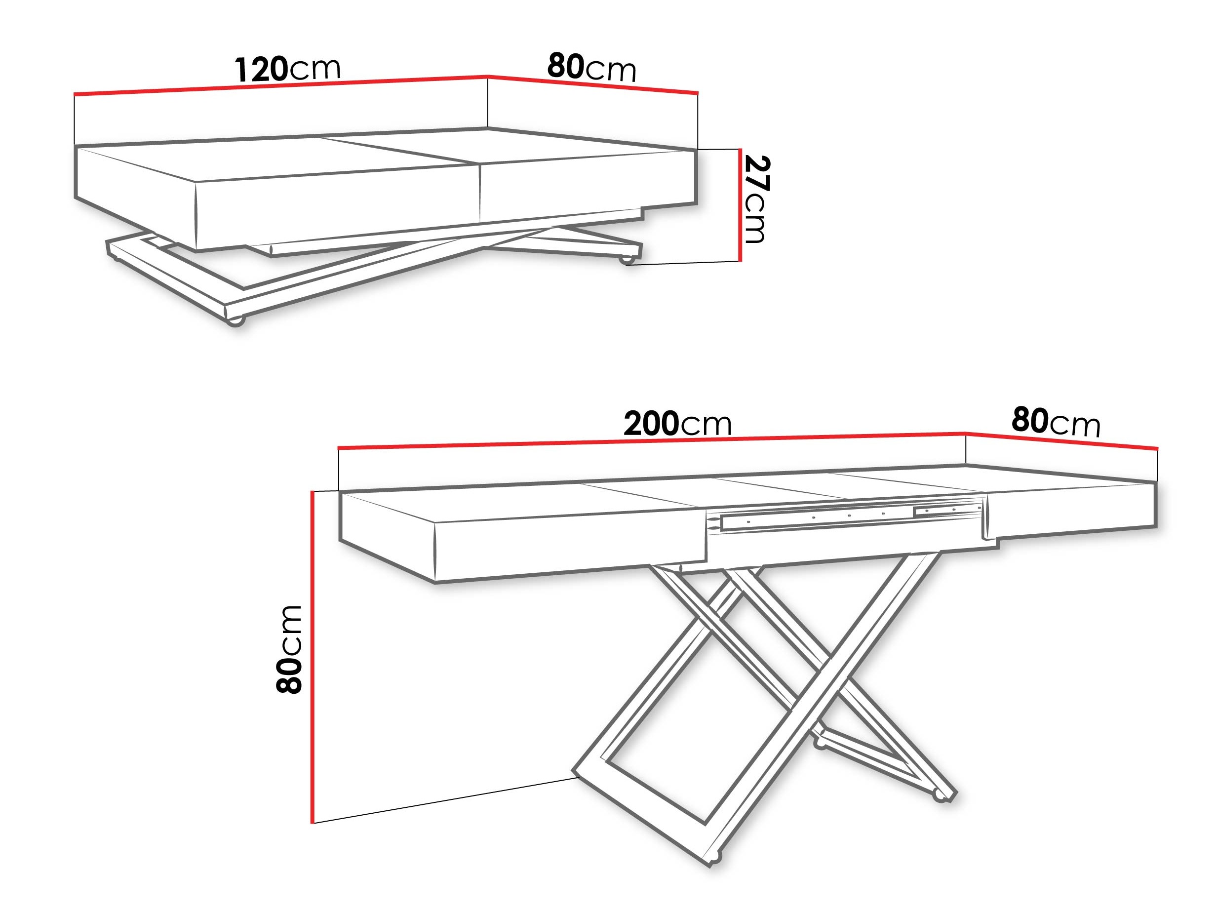 Modularni stočić za kafu Oswego 171