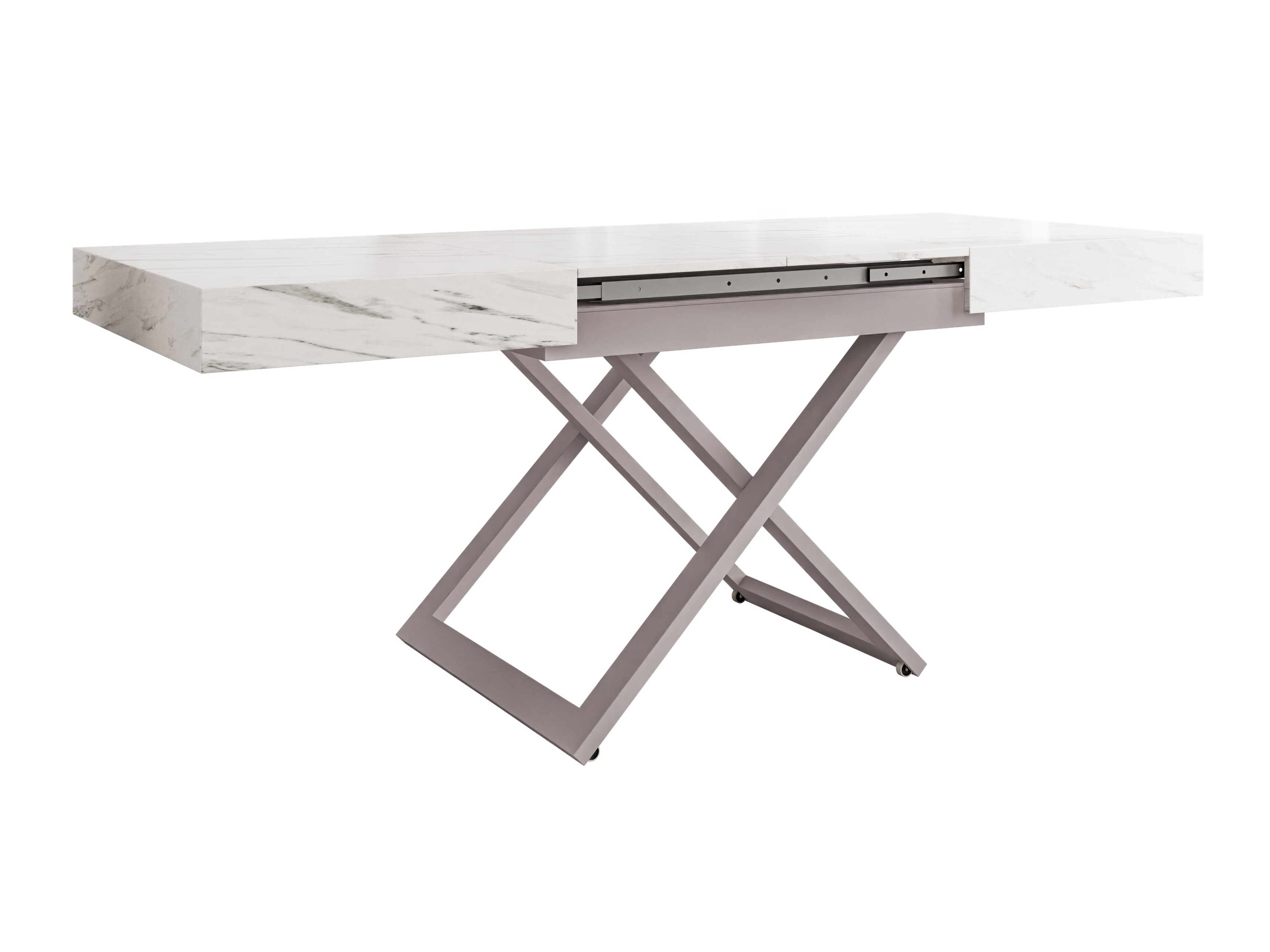 Modularni stočić za kafu Oswego 172 (Beli mermer)
