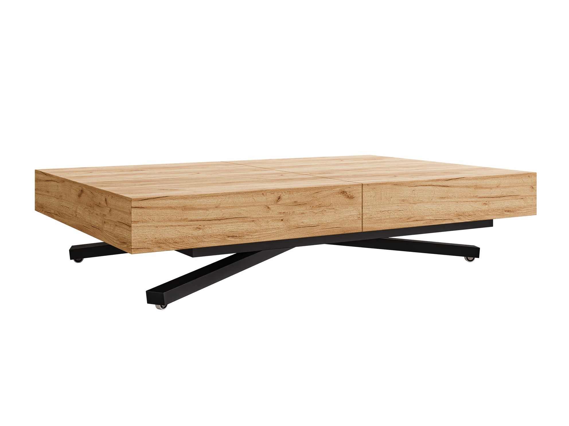 Modularni stočić za kafu Oswego 176 (Zanatski zlatni hrast)