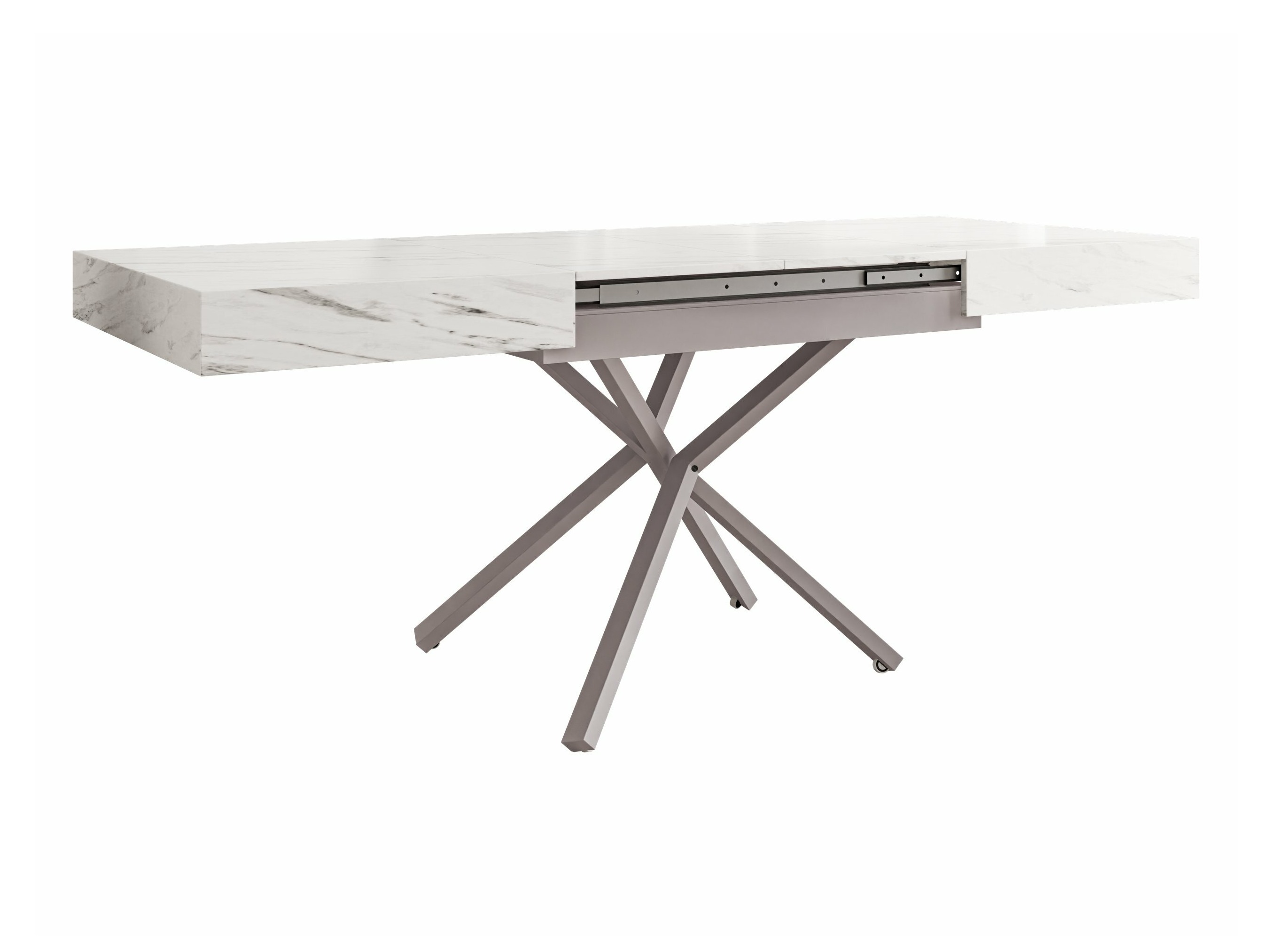 Modularni stočić za kafu Oswego 177 (Beli mermer)