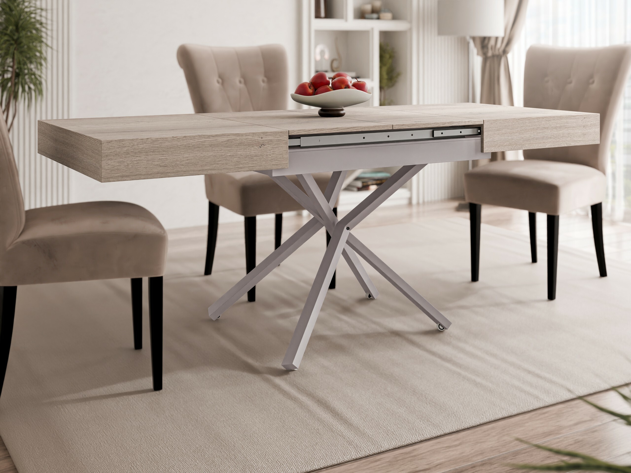 Modularni stočić za kafu Oswego 177 (Hrast)