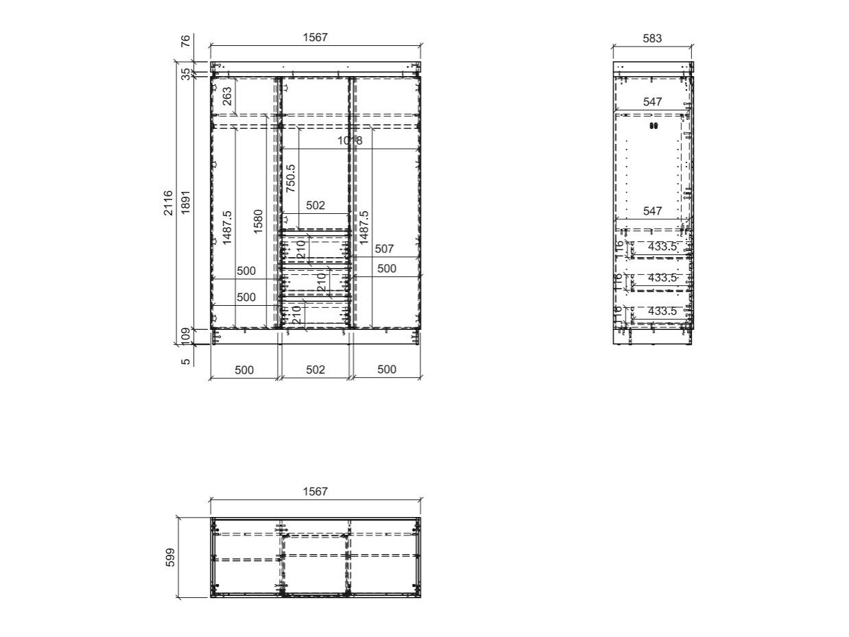 Set spavaća soba Numeri 125