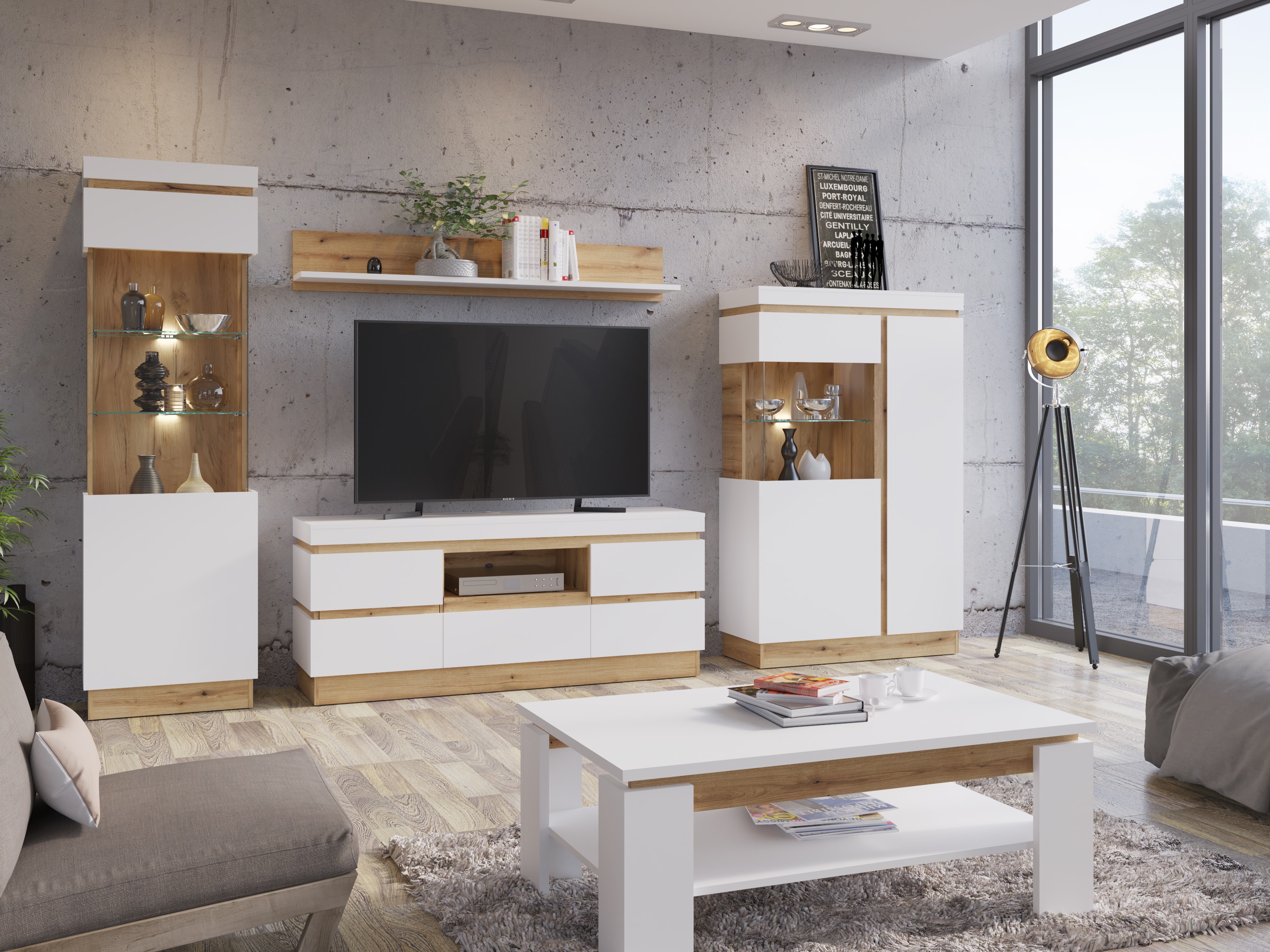 Set za dnevnu sobu Numeri 123