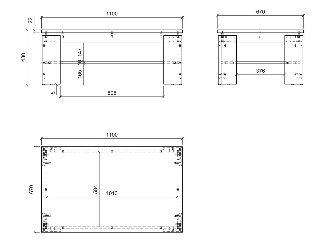 Set za dnevnu sobu Numeri 123