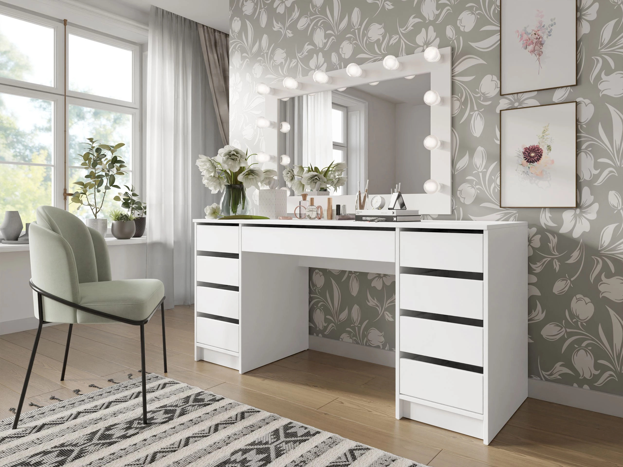 Kancelarijski sto Comfivo Terros II (Belo)