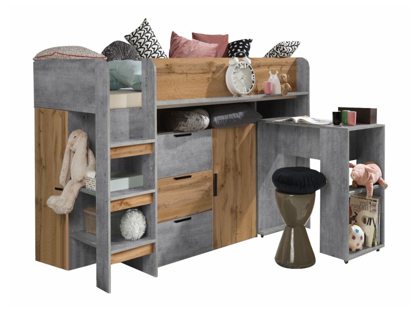 Krevet na sprat S117 sa oštećenom ambalažom