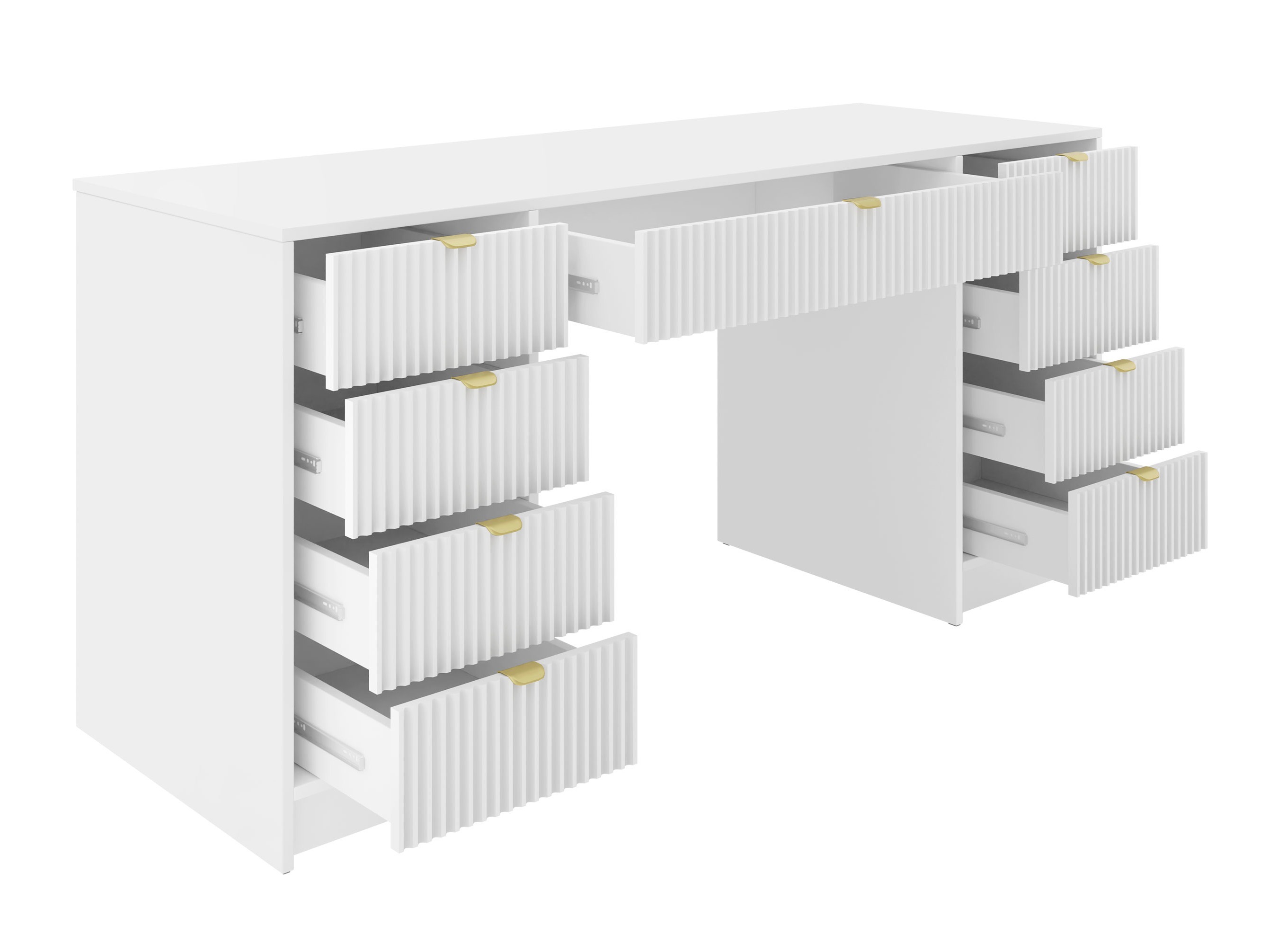 Kancelarijski sto Comfivo Larmire 110 (Belo)