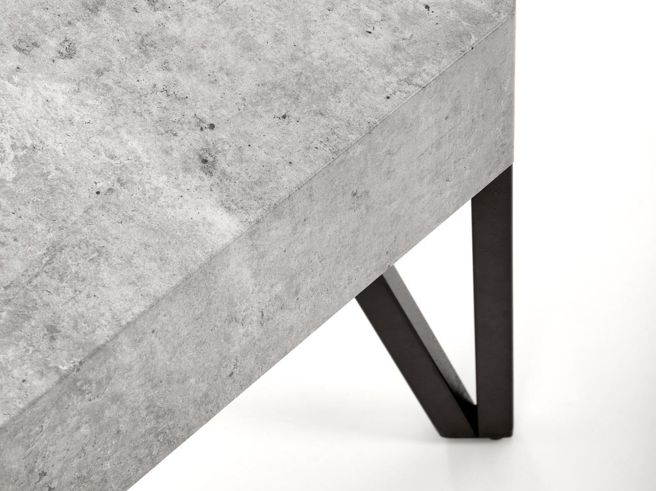 Stočić za kafu Houston 303 (Beton + Crno)