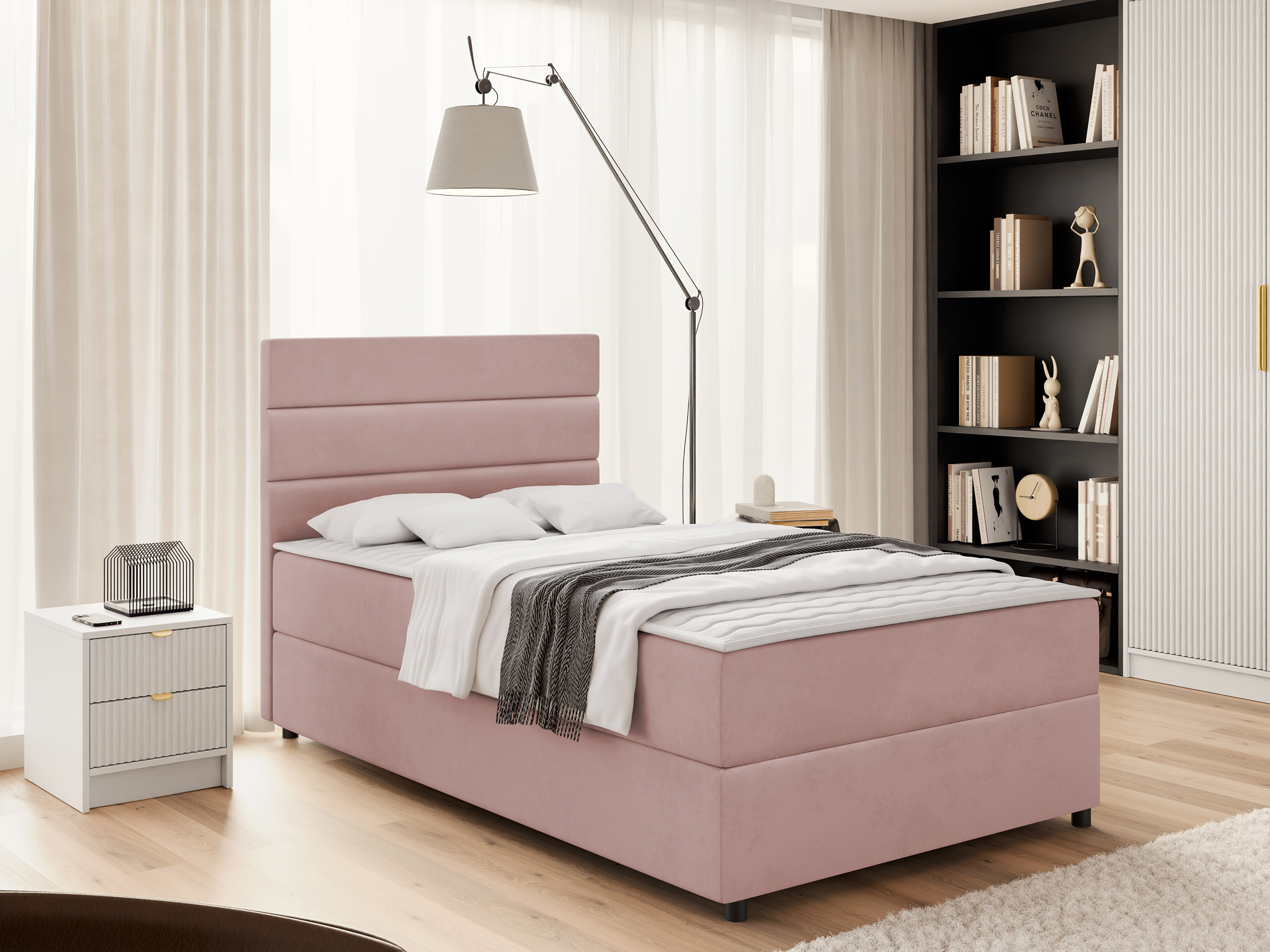 Boxspring krevet Delphio (Manila 09)