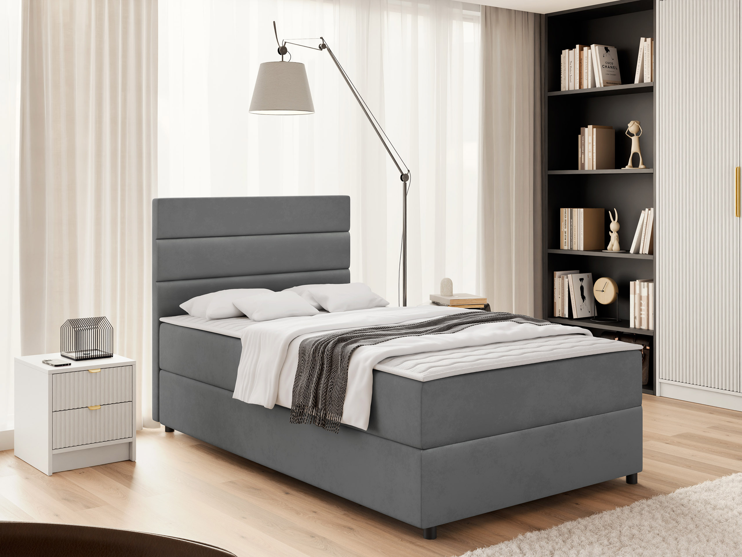 Boxspring krevet Delphio (Manila 16)
