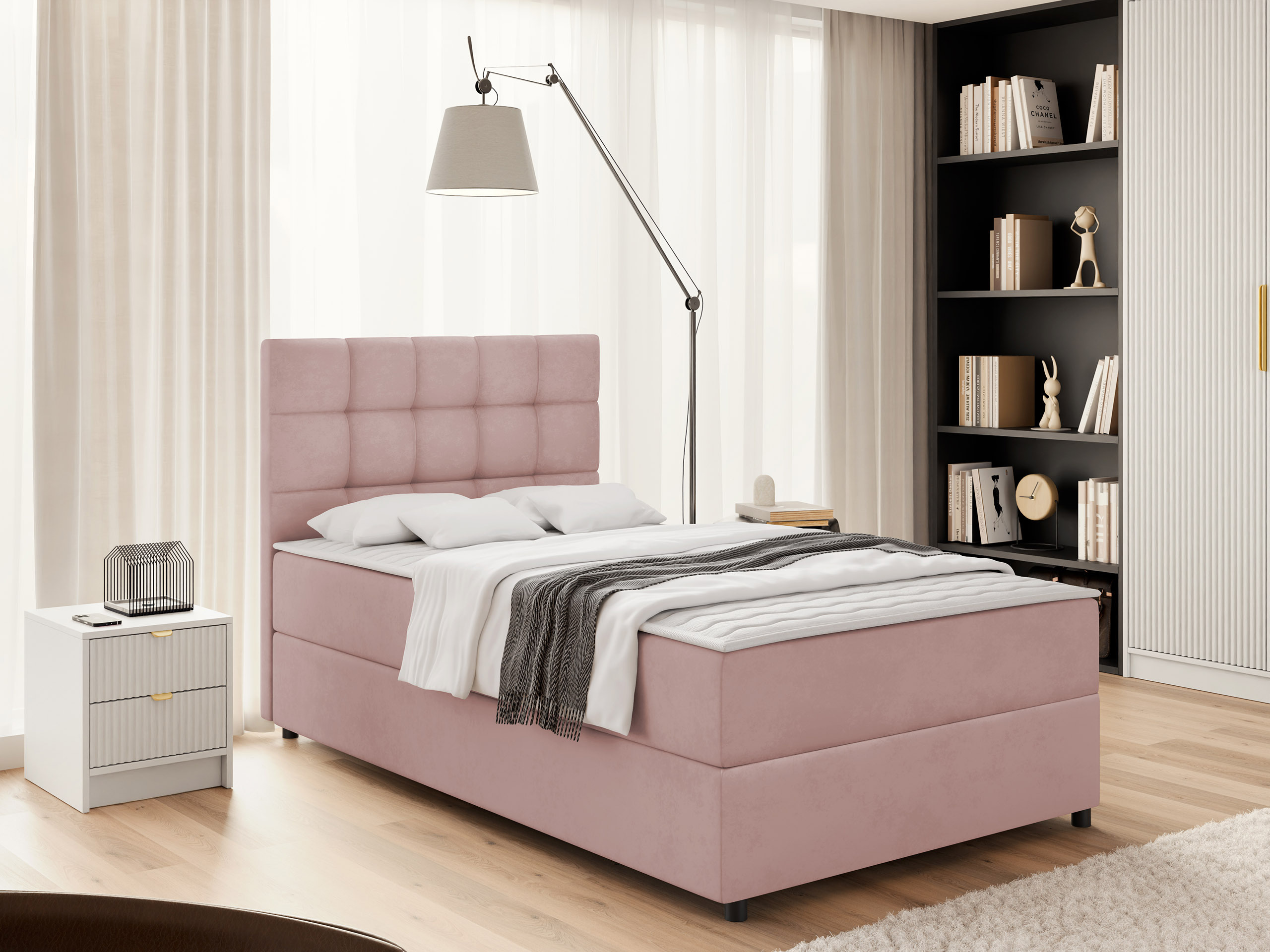 Boxspring krevet Sanford 107 (Manila 09)