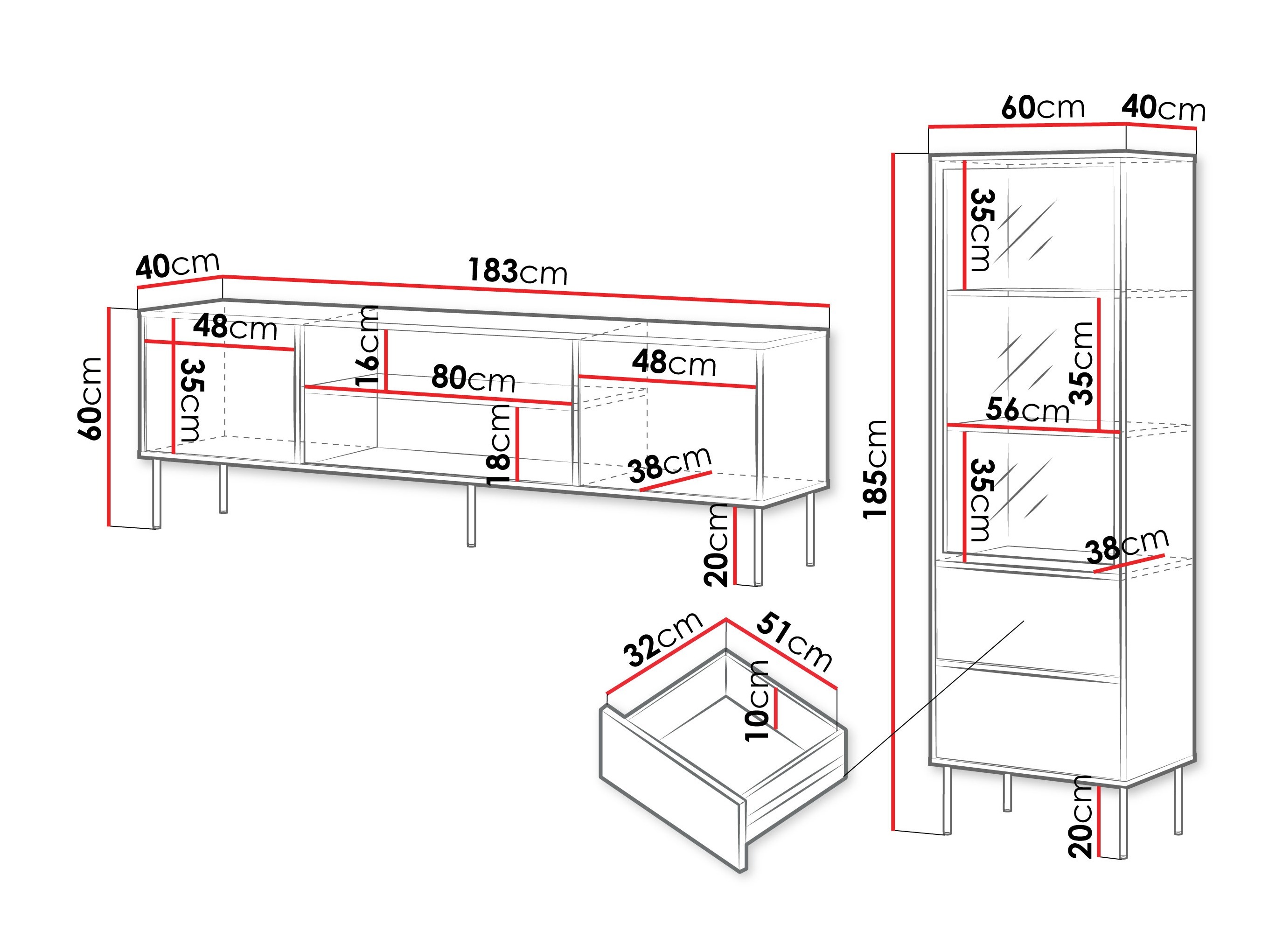 Set za dnevnu sobu Merevai 107 (Kašmir)