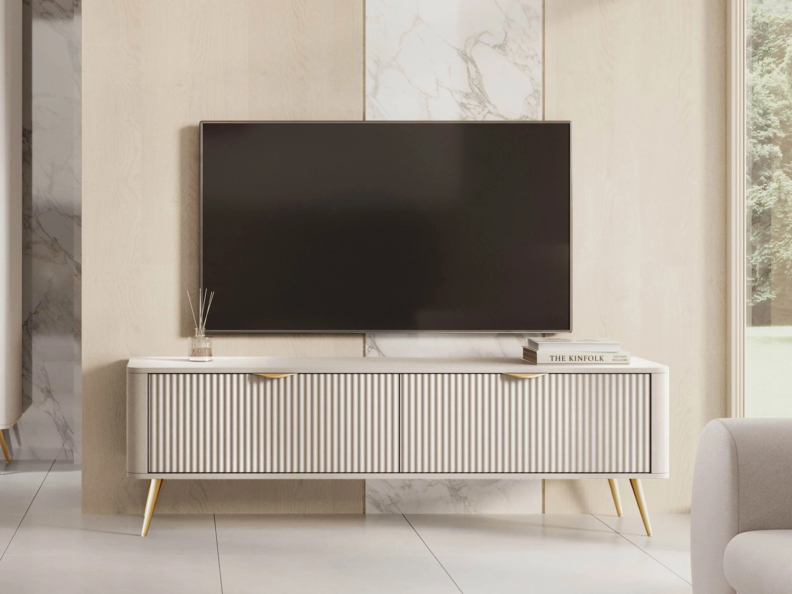 TV komoda Lectum (Bež)