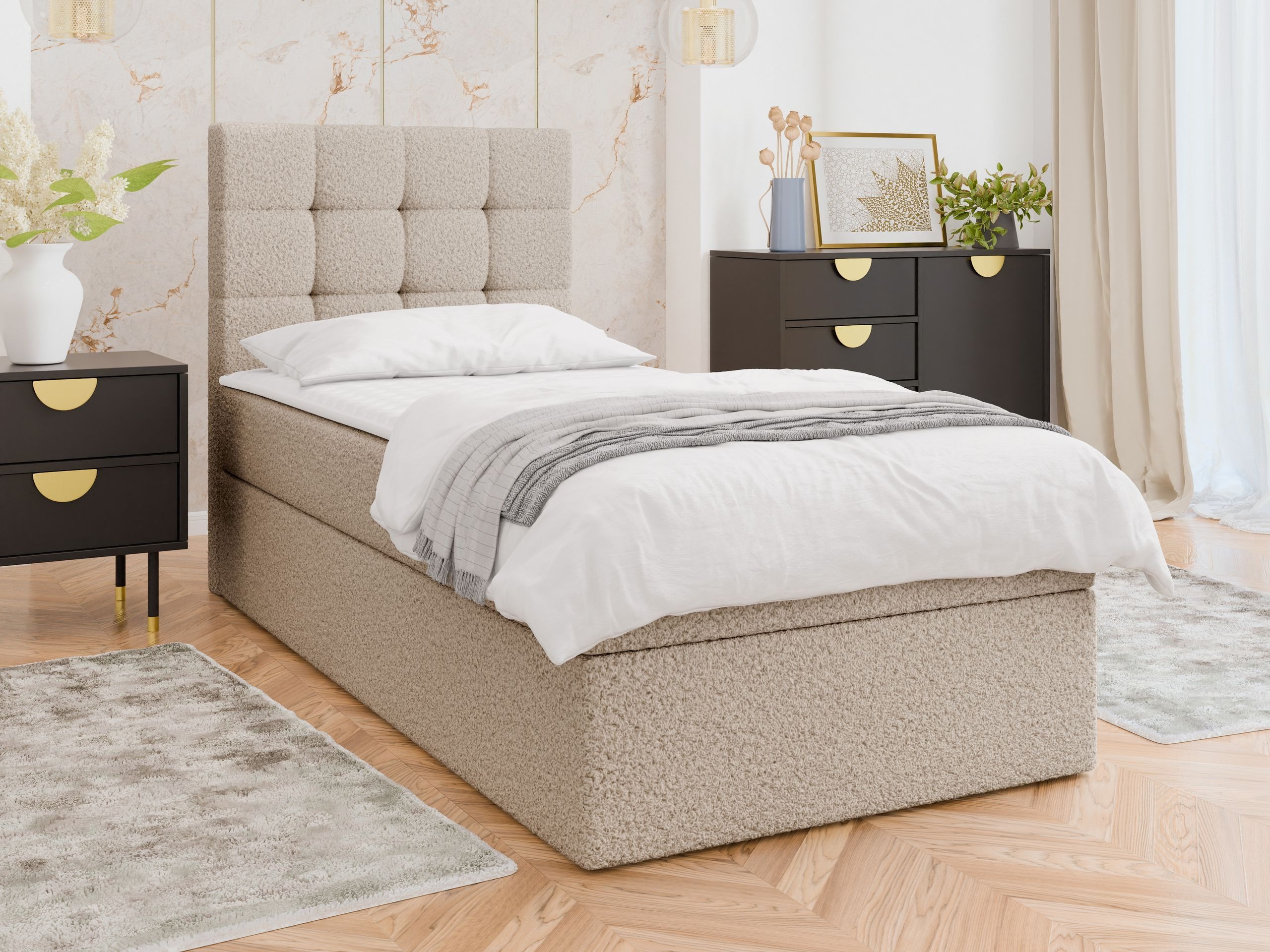 Boxspring krevet Comfivo Osculum II (Lambi 06)