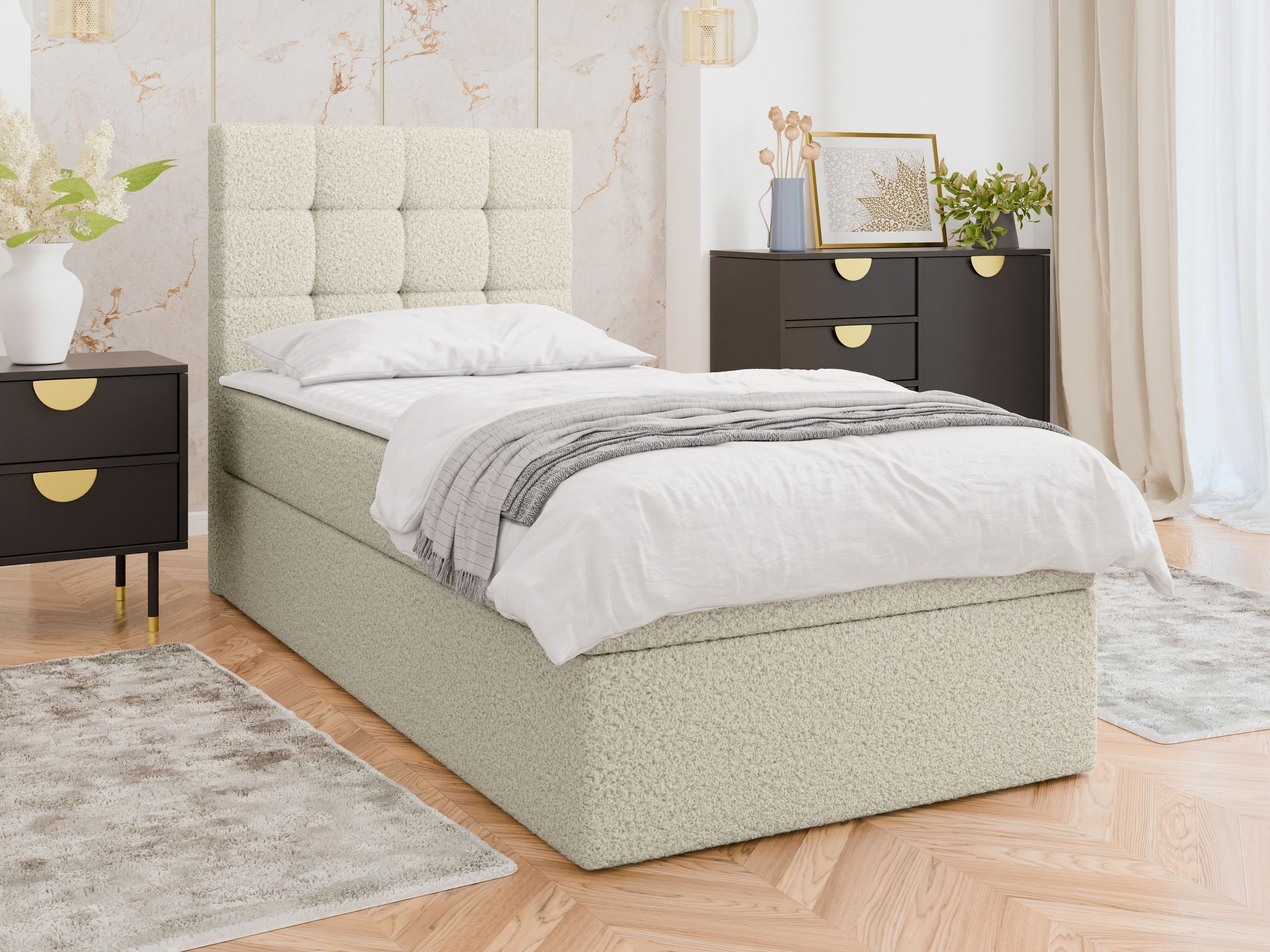 Boxspring krevet Comfivo Osculum II (Lambi 08)