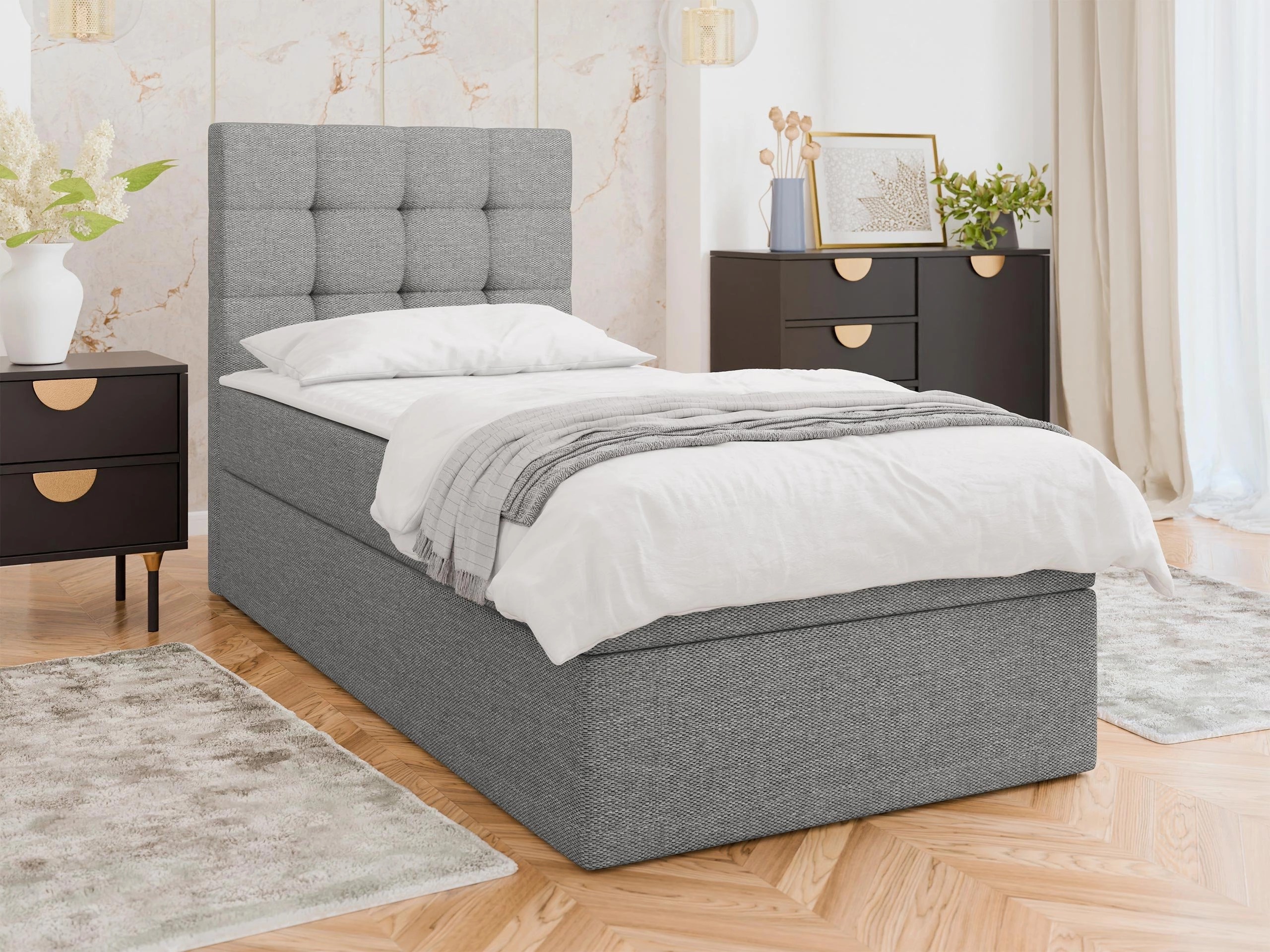 Boxspring krevet Comfivo Osculum II (Muna 08)
