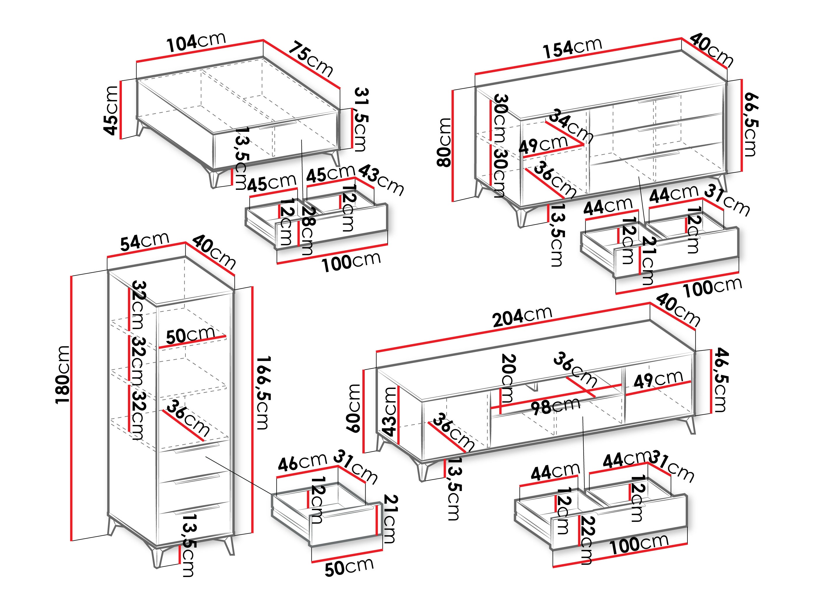 Set za dnevnu sobu Comfivo Enoteo 108