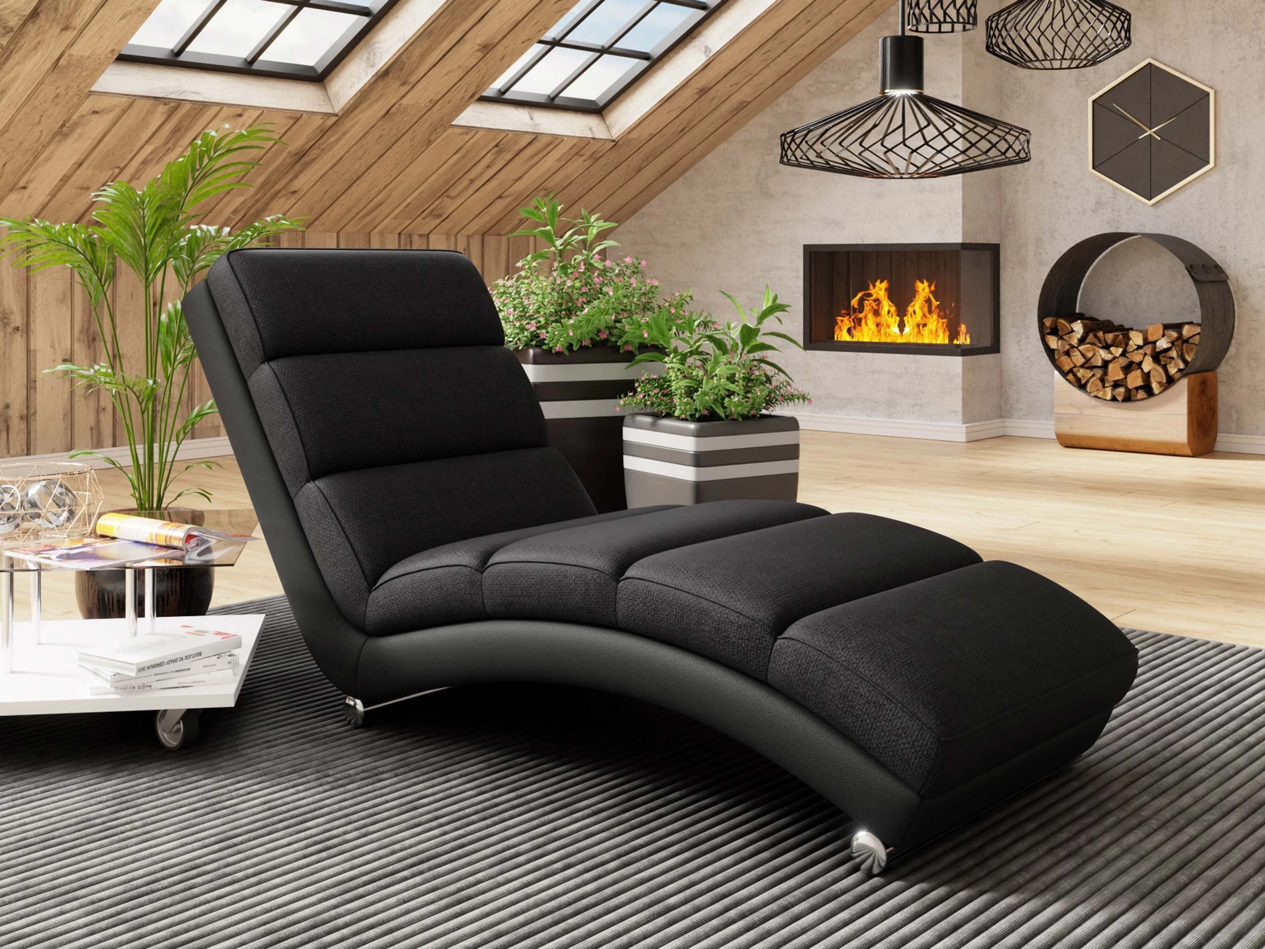 Šezlong Comfivo Pirum (Soft 011 + Lawa 07)