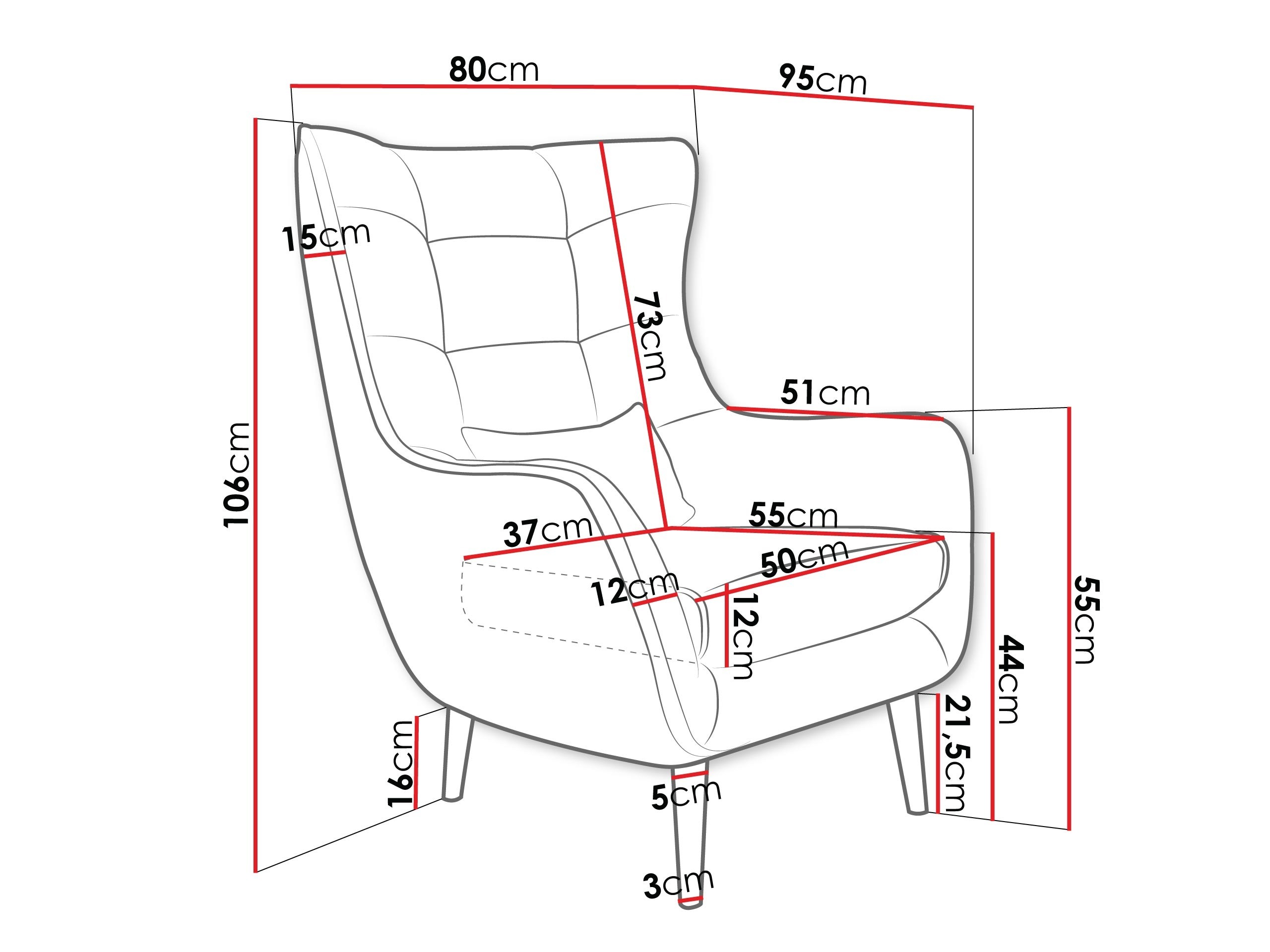 Fotelja Comfivo 528 (Lambi 03)