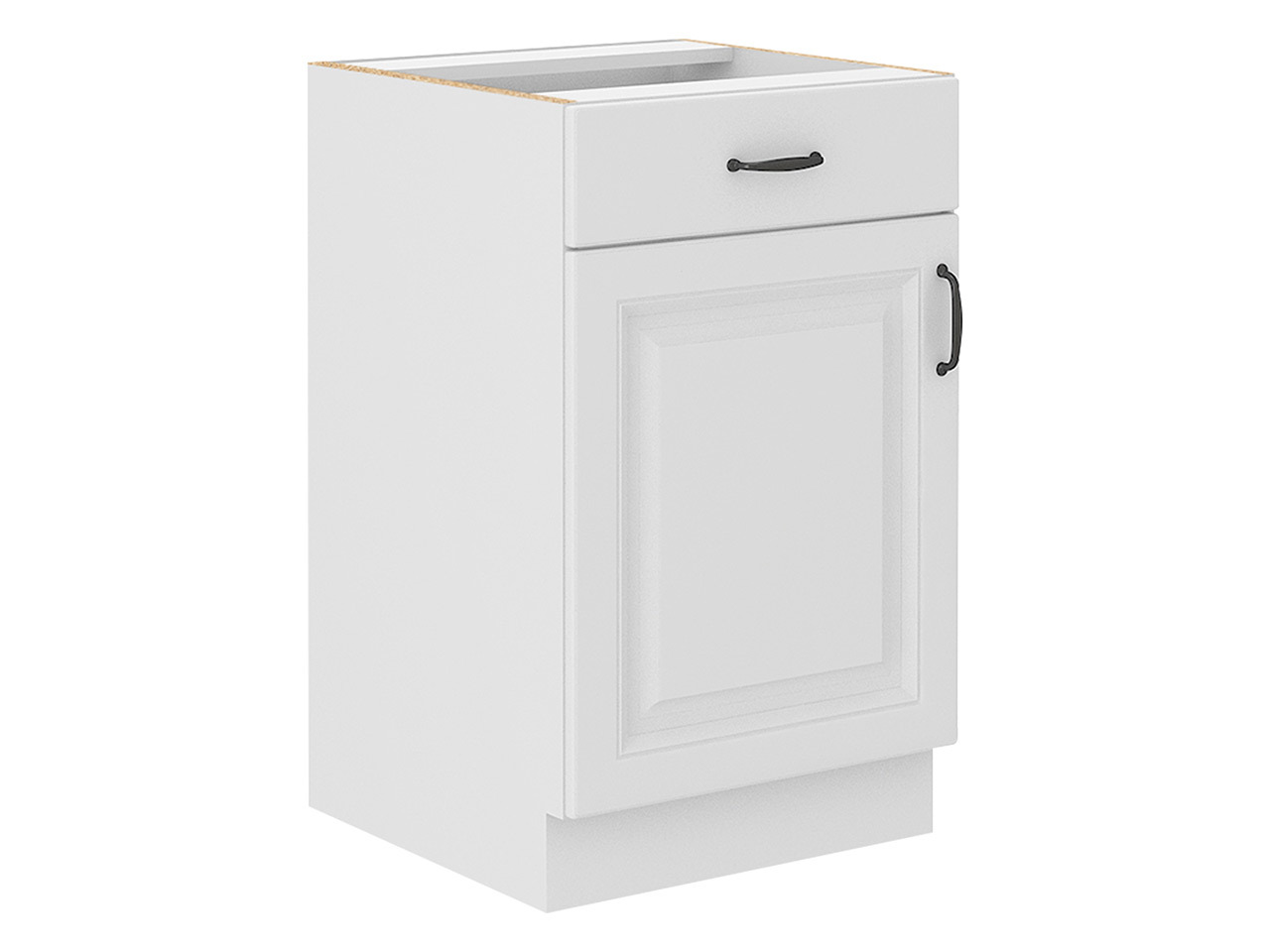 Modularni ormar sa fiokom i vratima Retro White 105
