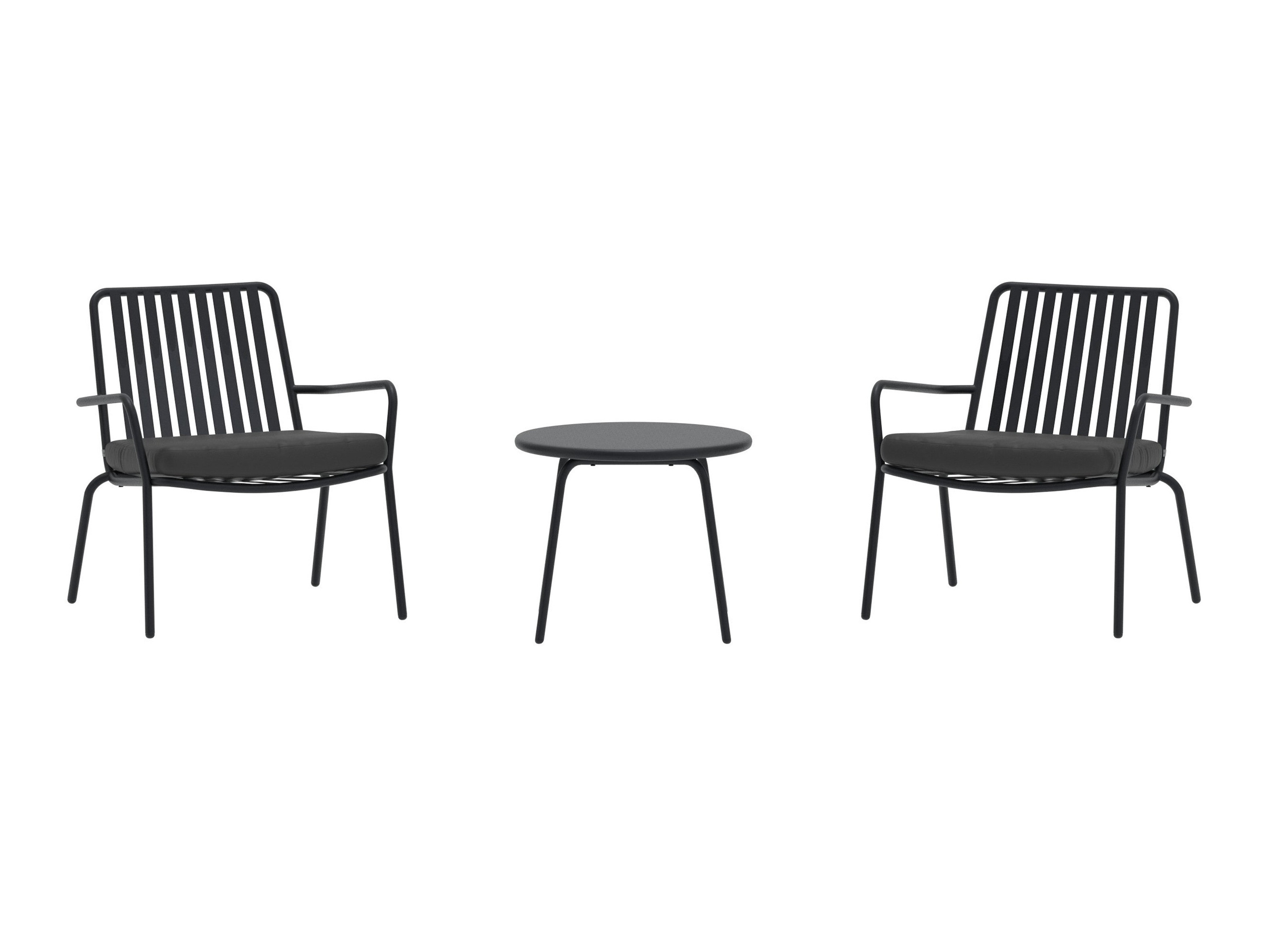 Set balkonskog nameštaja Dallas 5190 (Crno)