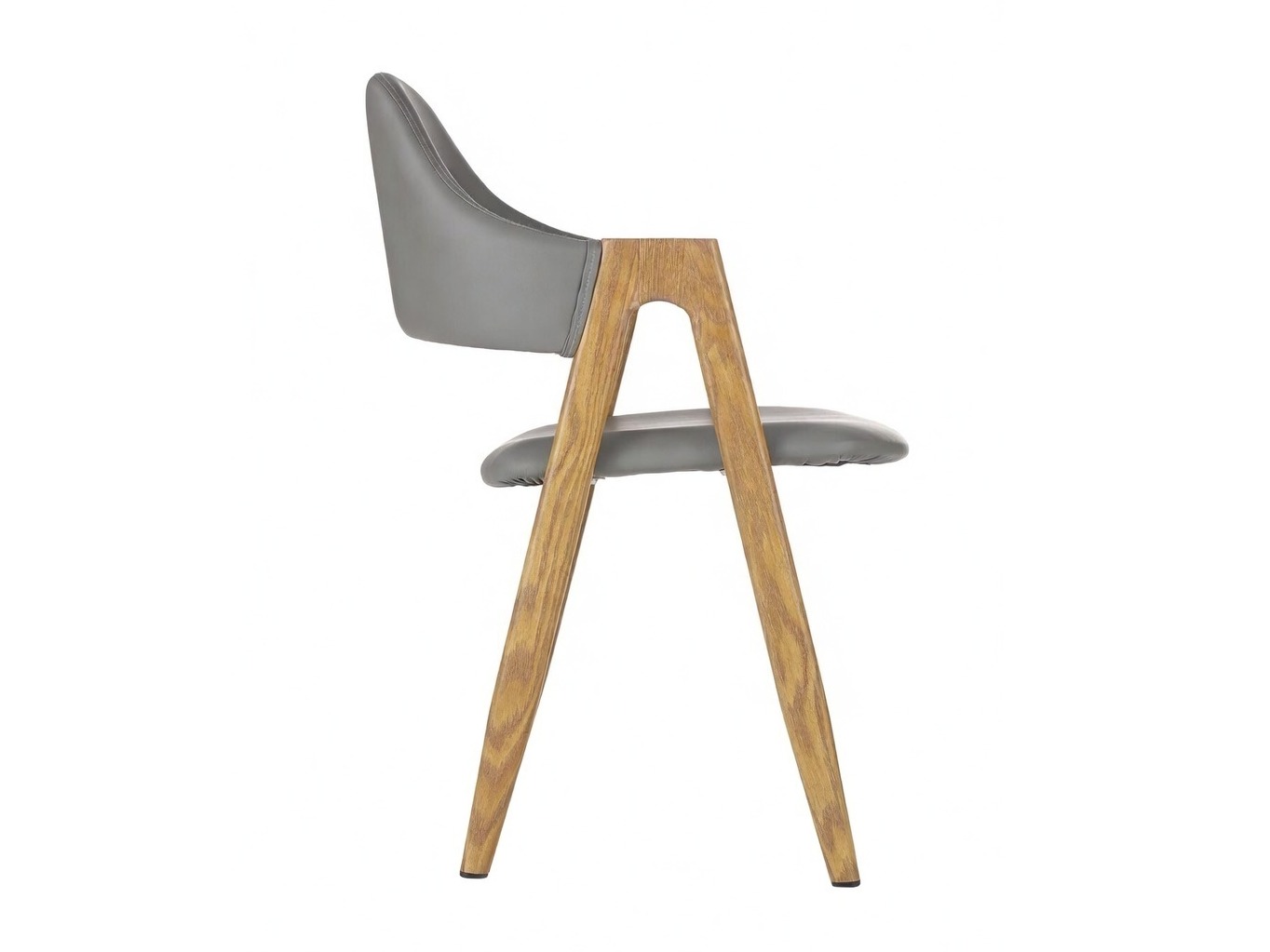 Stolica Houston 561 (Sivo + hrast)