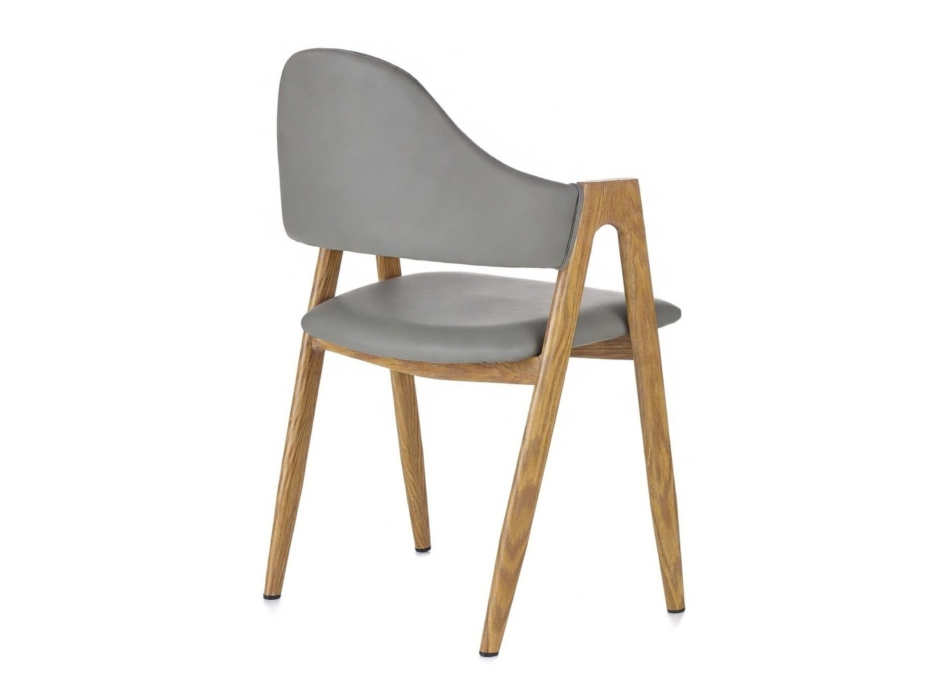 Stolica Houston 561 (Sivo + hrast)