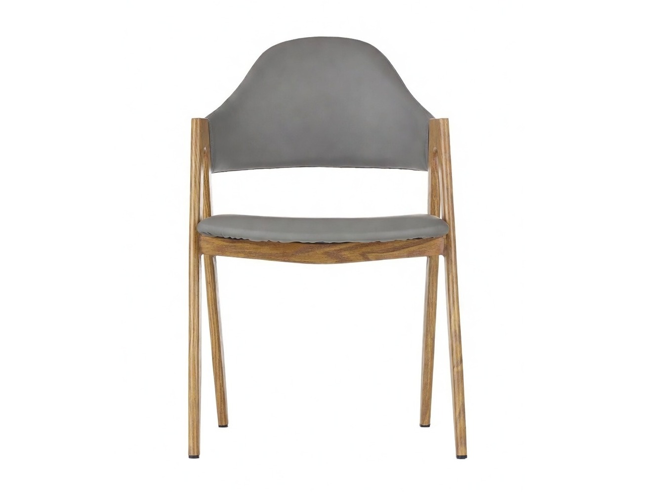 Stolica Houston 561 (Sivo + hrast)