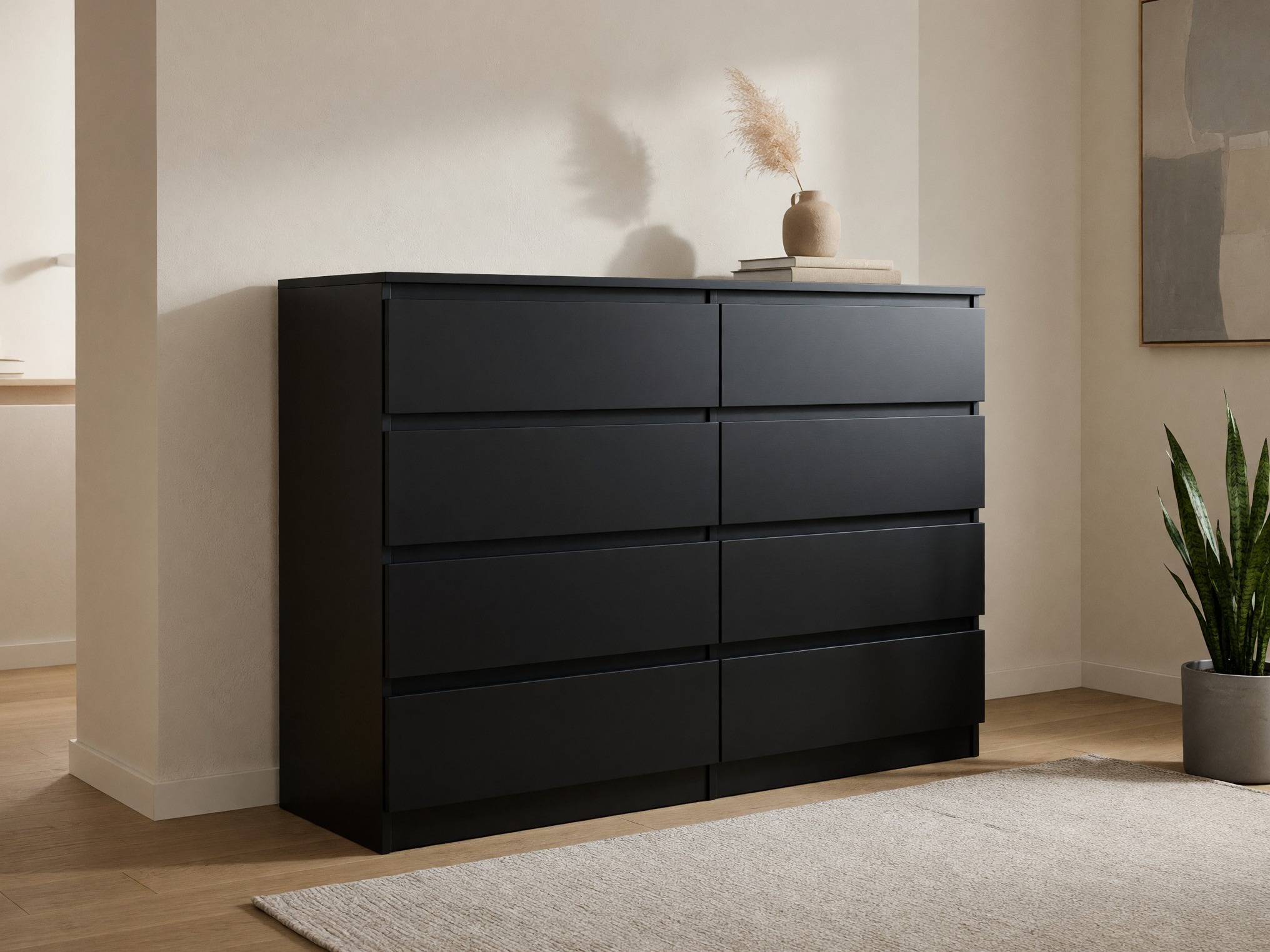 Komoda Comfivo Structor III (Crno)