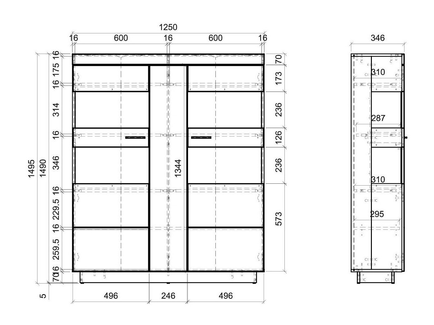 Set za dnevnu sobu Balelbu 110