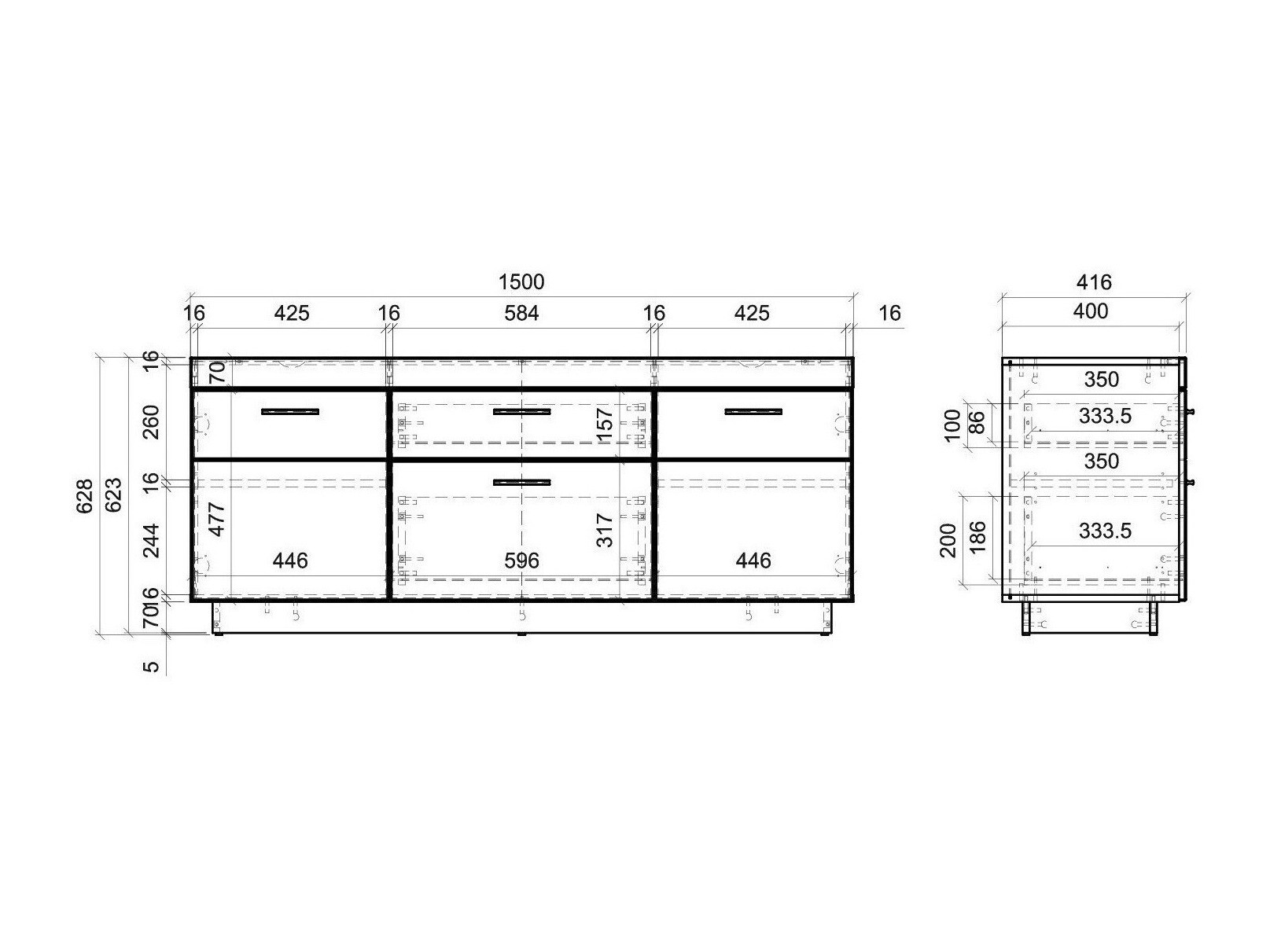 Set za dnevnu sobu Balelbu 110