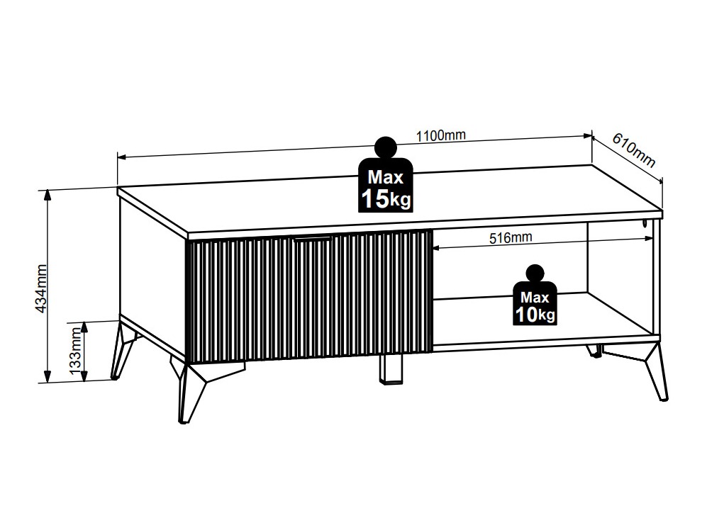 Stočić za kafu Ruvmeli 106