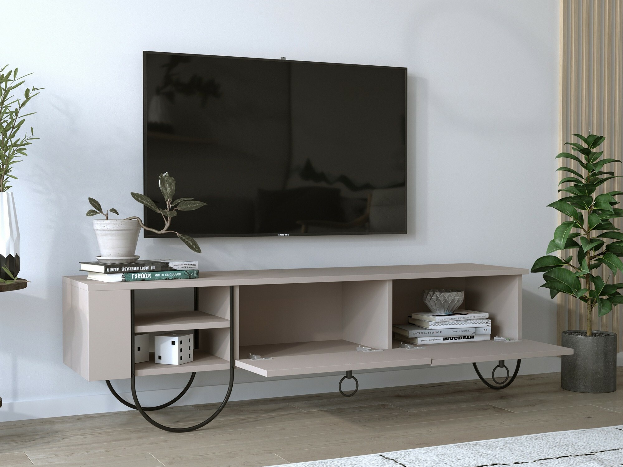 TV komoda Kailua 1046 (Svetlo smeđa)
