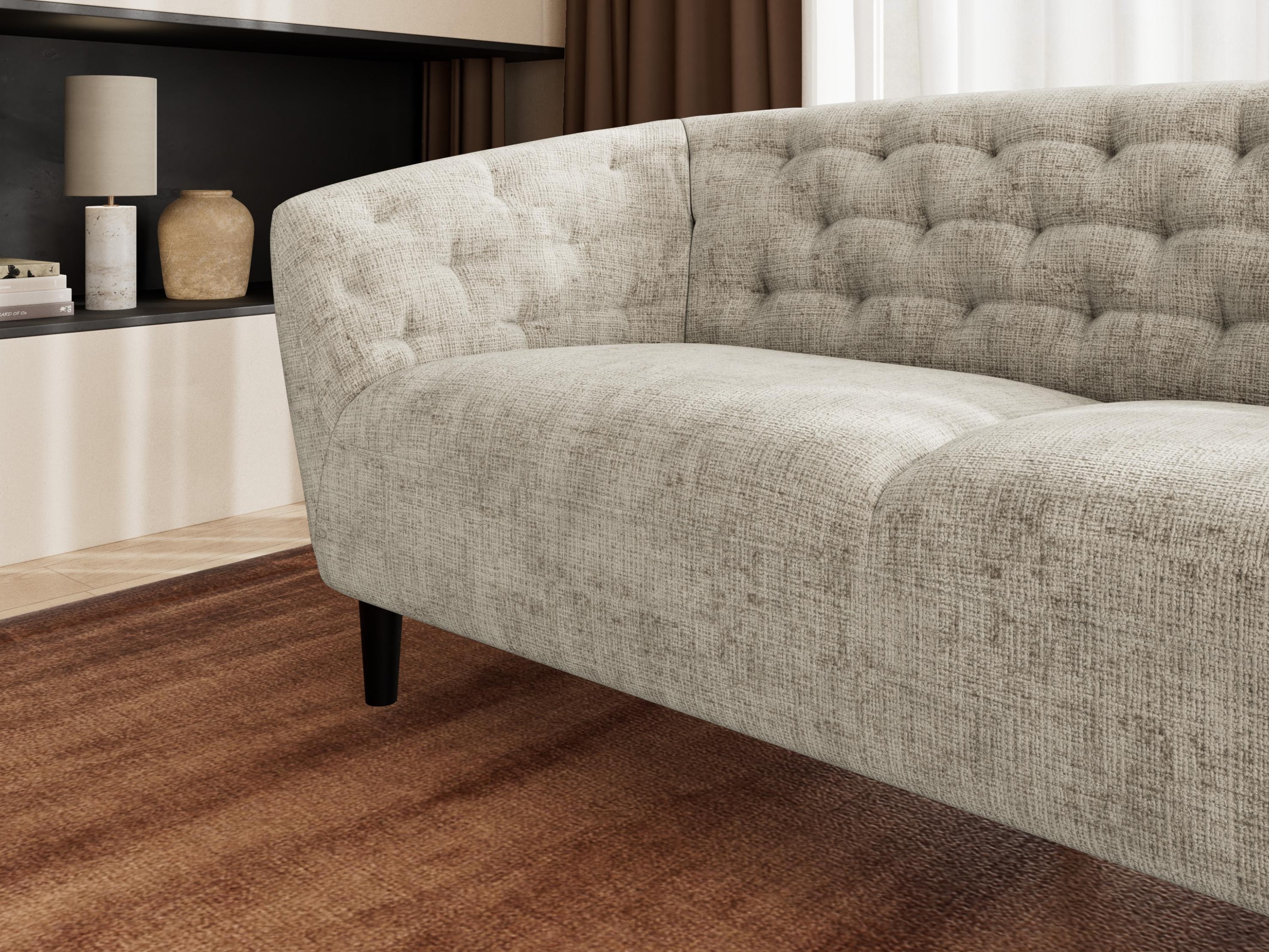 Česterfild sofa Norsica 232 (Bež)