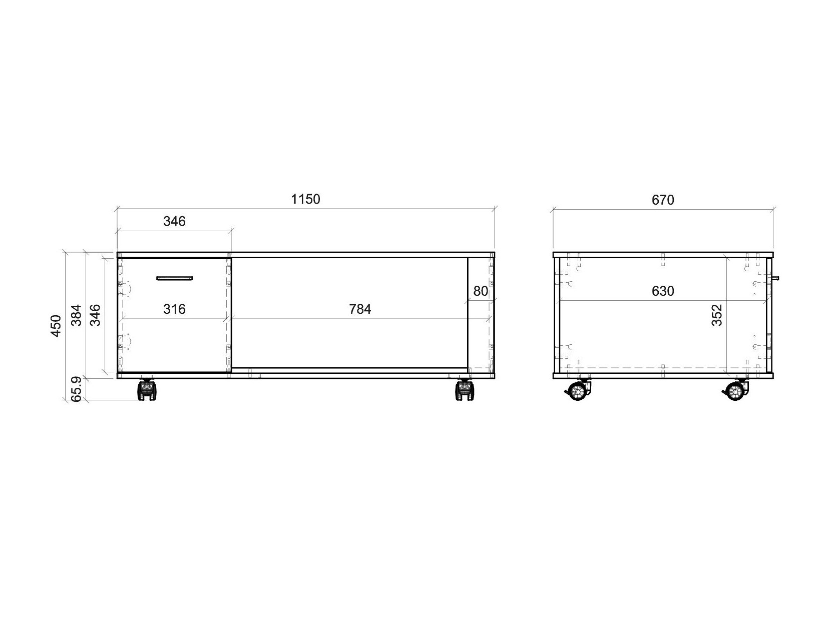 Stočić za kafu Salsalo 106