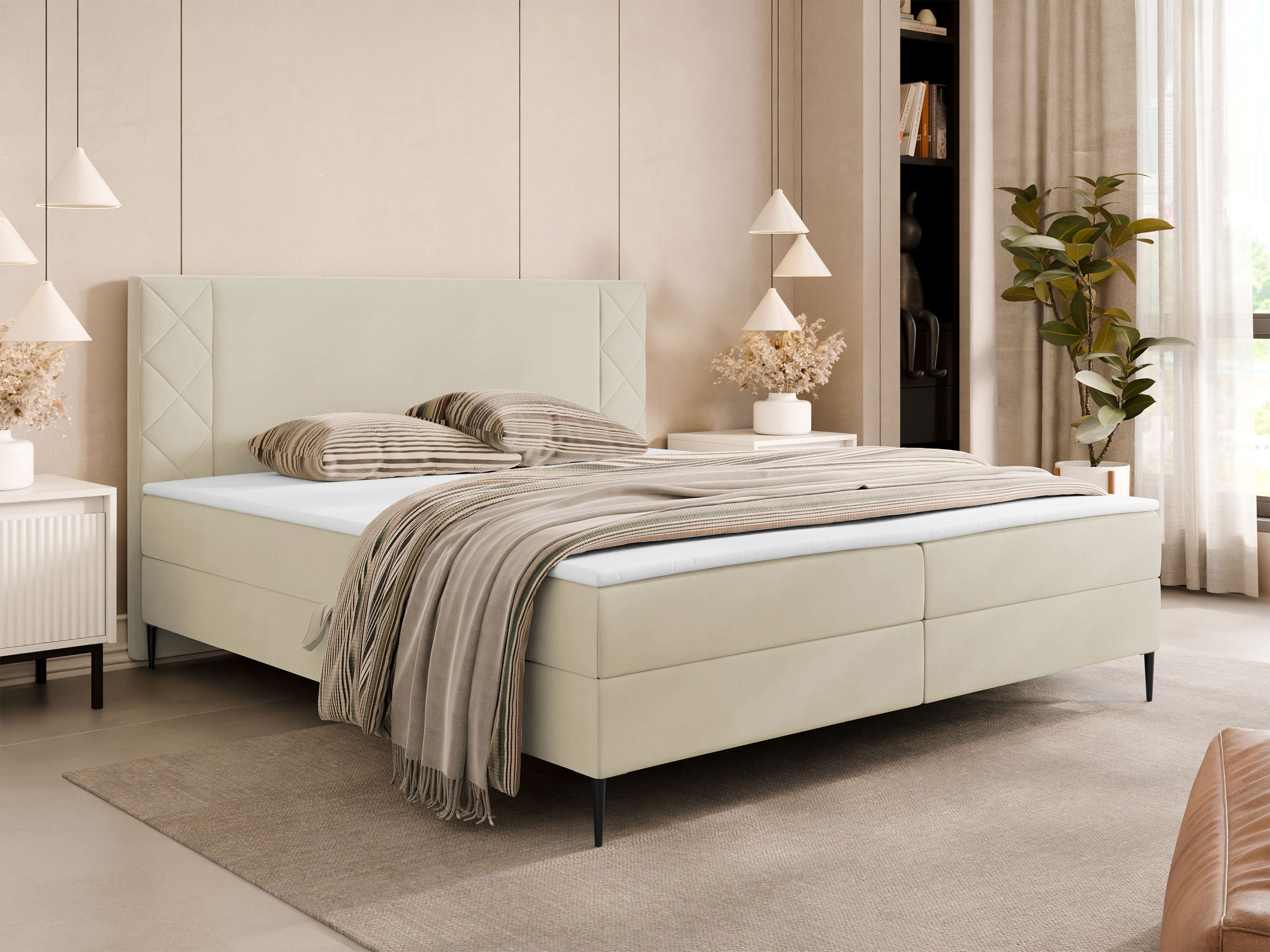 Boxspring krevet Providence 200 (Polo 872)