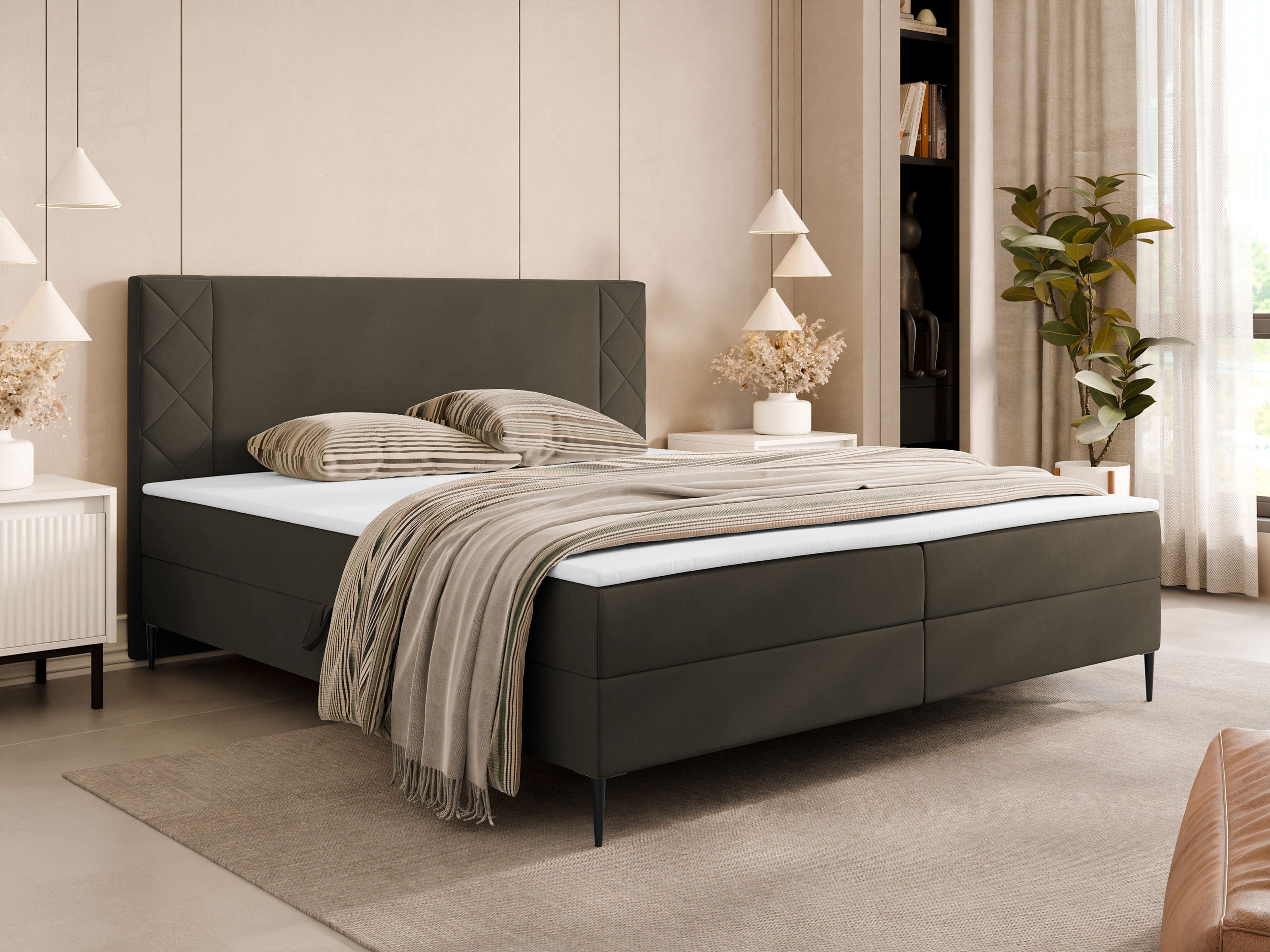 Boxspring krevet Providence 200 (Polo 877)