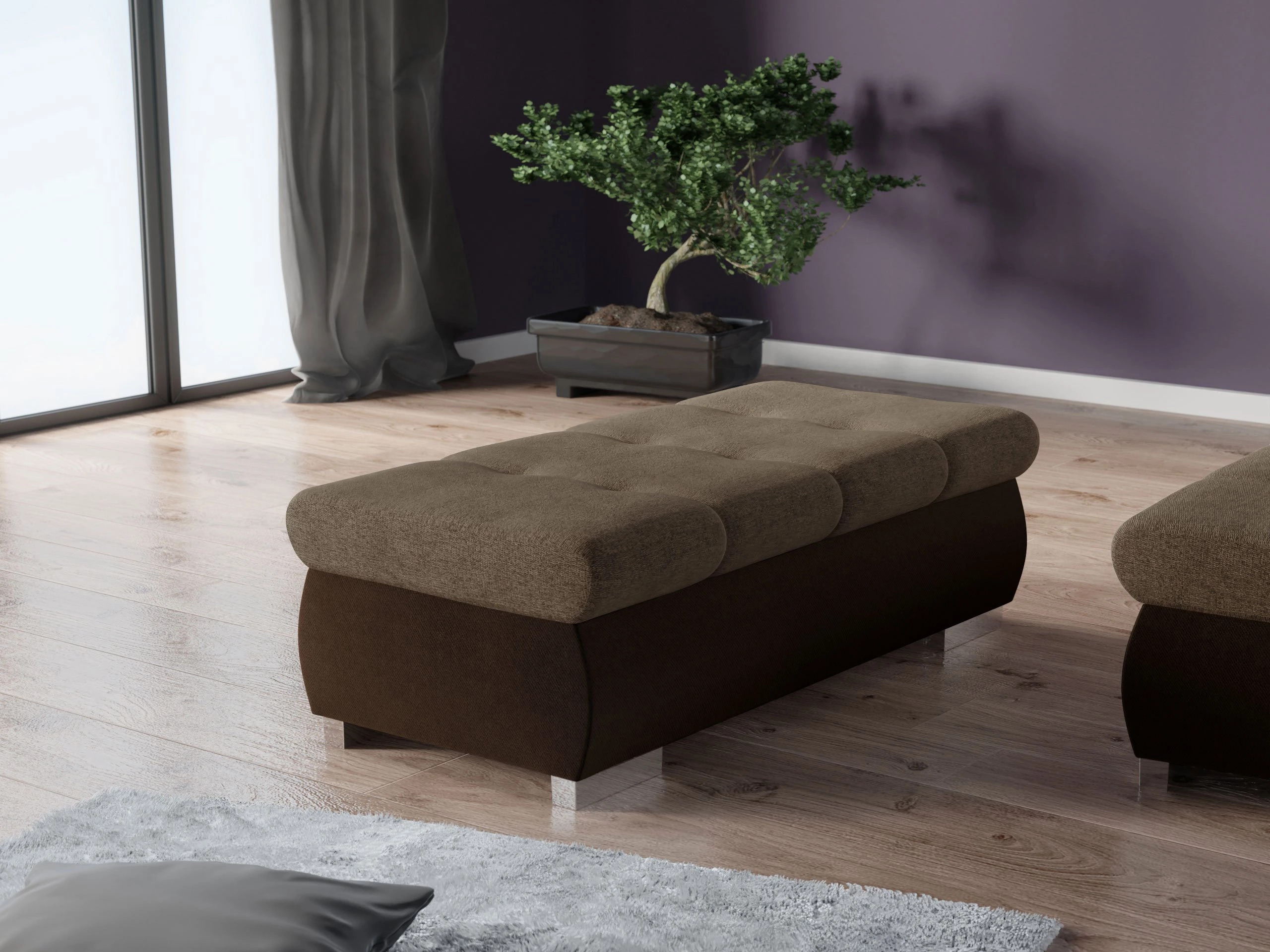 Tapacirana klupa Comfivo Nitor I (Kronos 06 + Matana 19)